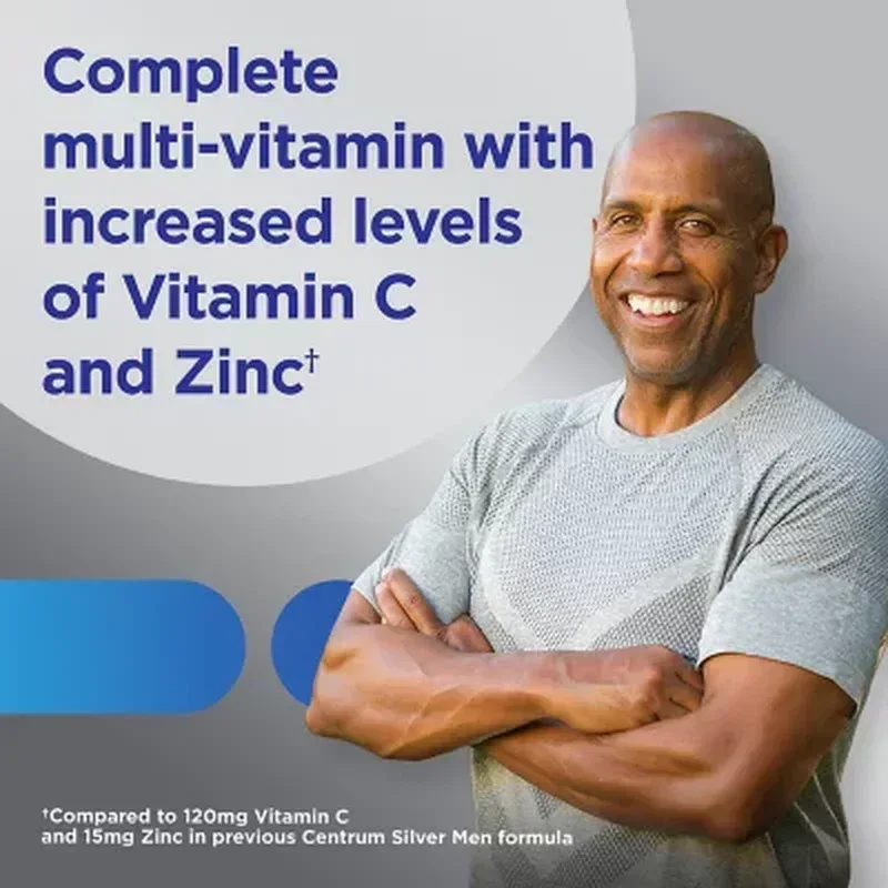 Centrum Silver Men 50+ Multivitamin Tablets (275 Ct.) - Image 5