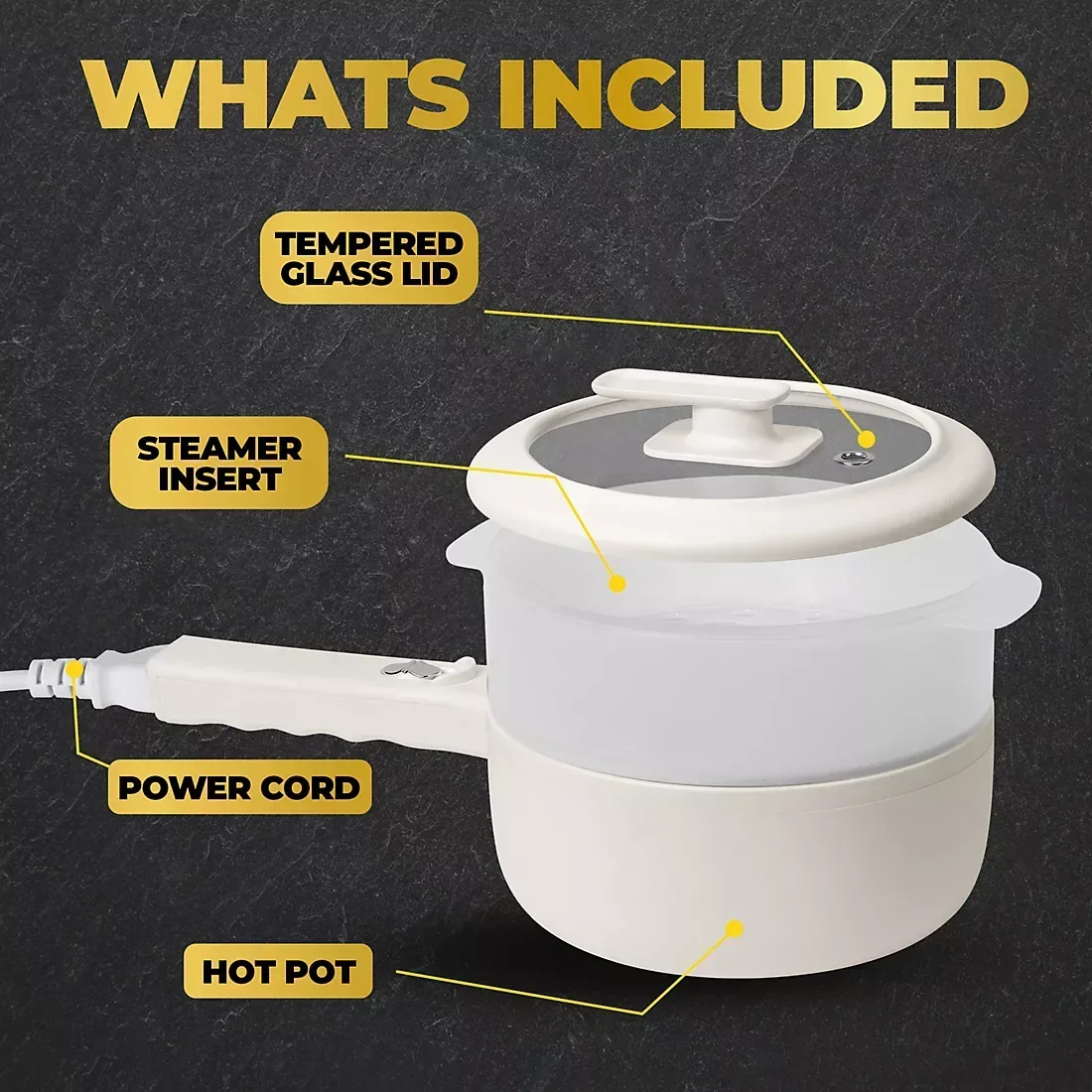 Ceramax 2.5L Nonstick Electric Multi Cooker - Image 3
