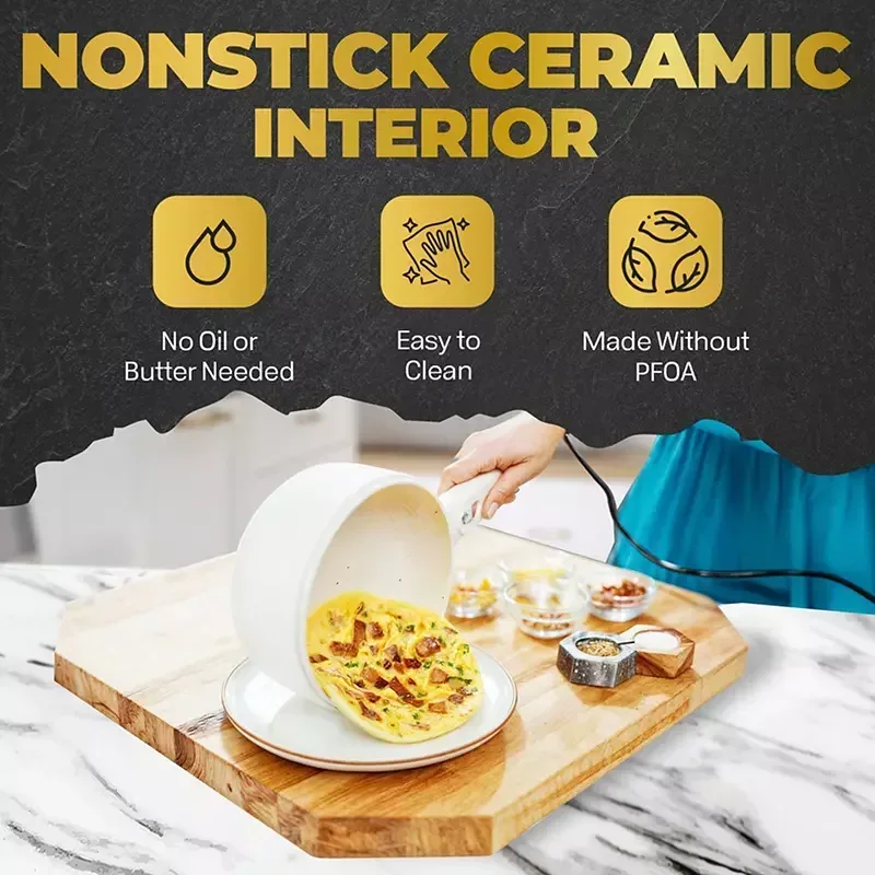 Ceramax 2.5L Nonstick Electric Multi Cooker - Image 5
