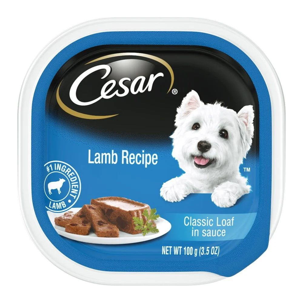 Cesar Classic Loaf In Sauce Lamb Recipe Wet Dog Food, 3.5 Oz - Image 8
