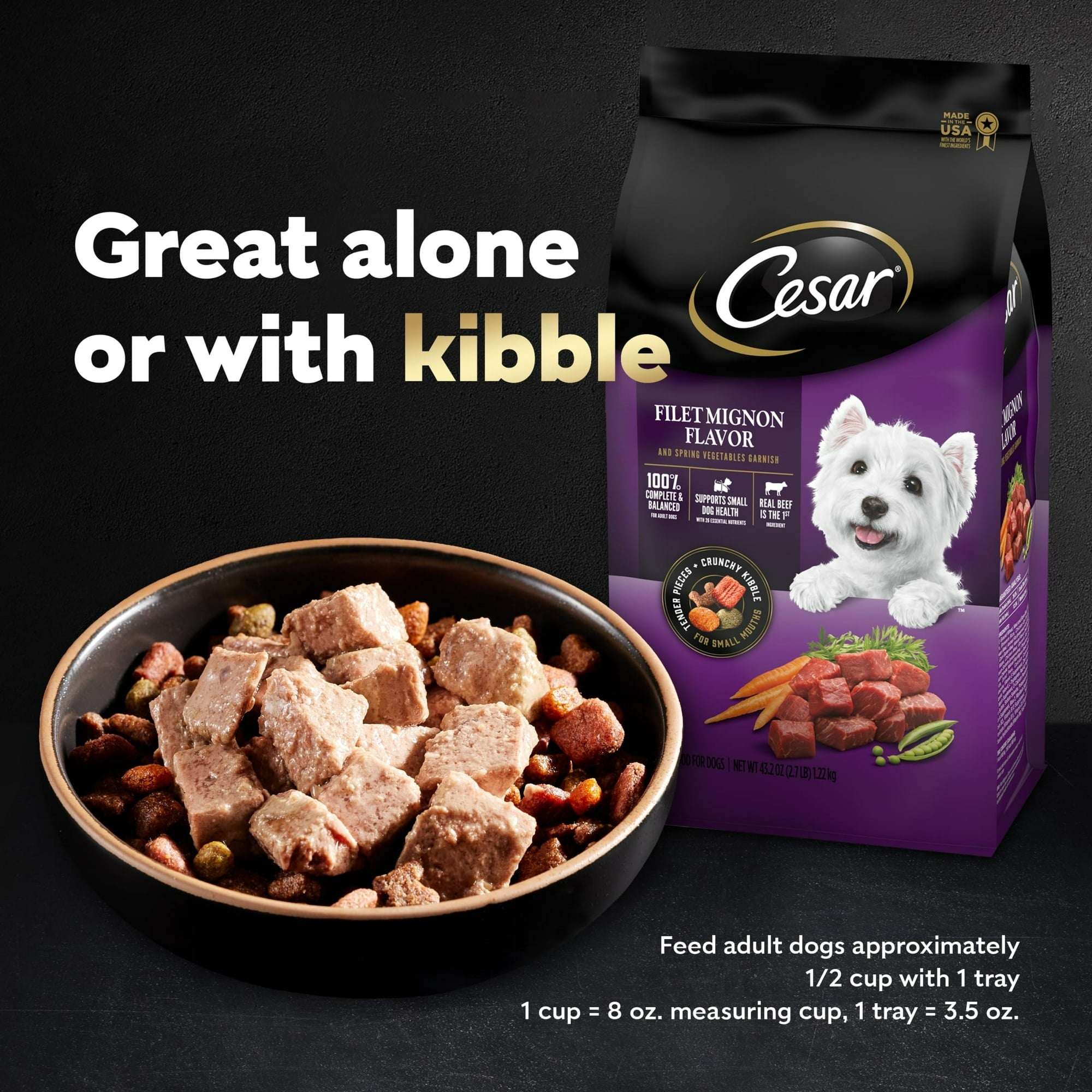 Cesar Classic Loaf In Sauce Wet Dog Food Variety Pack, 3.5 Oz Trays (36 Pack) - Image 7