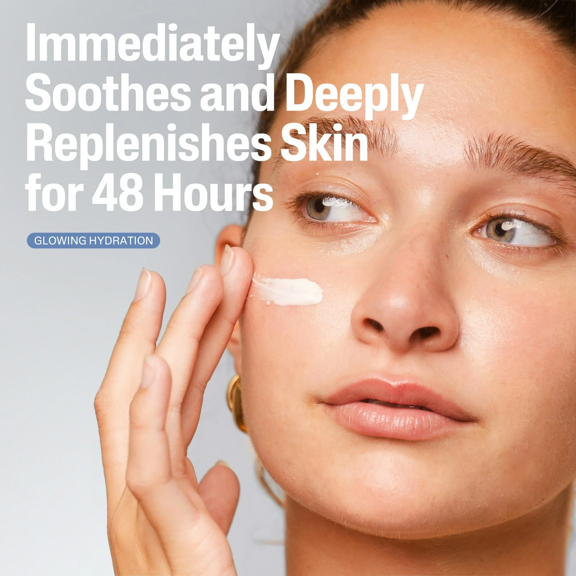 Cetaphil Deep Hydration Healthy Glow Daily 48 Hour Face Cream Moisturizer, 1.7 fl oz - Image 2