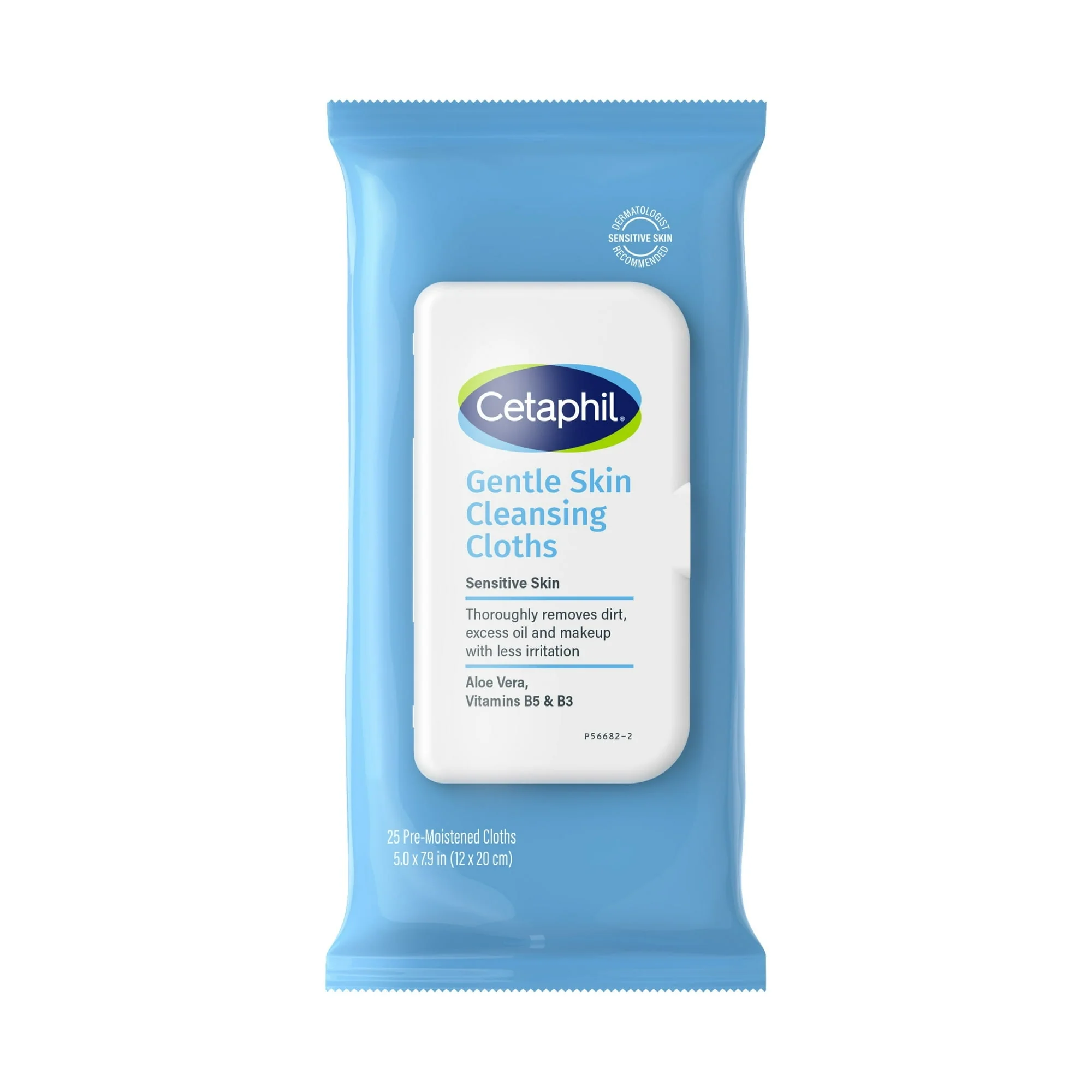 Cetaphil Gentle Skin Cleansing Cloths, 25 ct, Fragrance Free Face and Body Wipes - Image 18