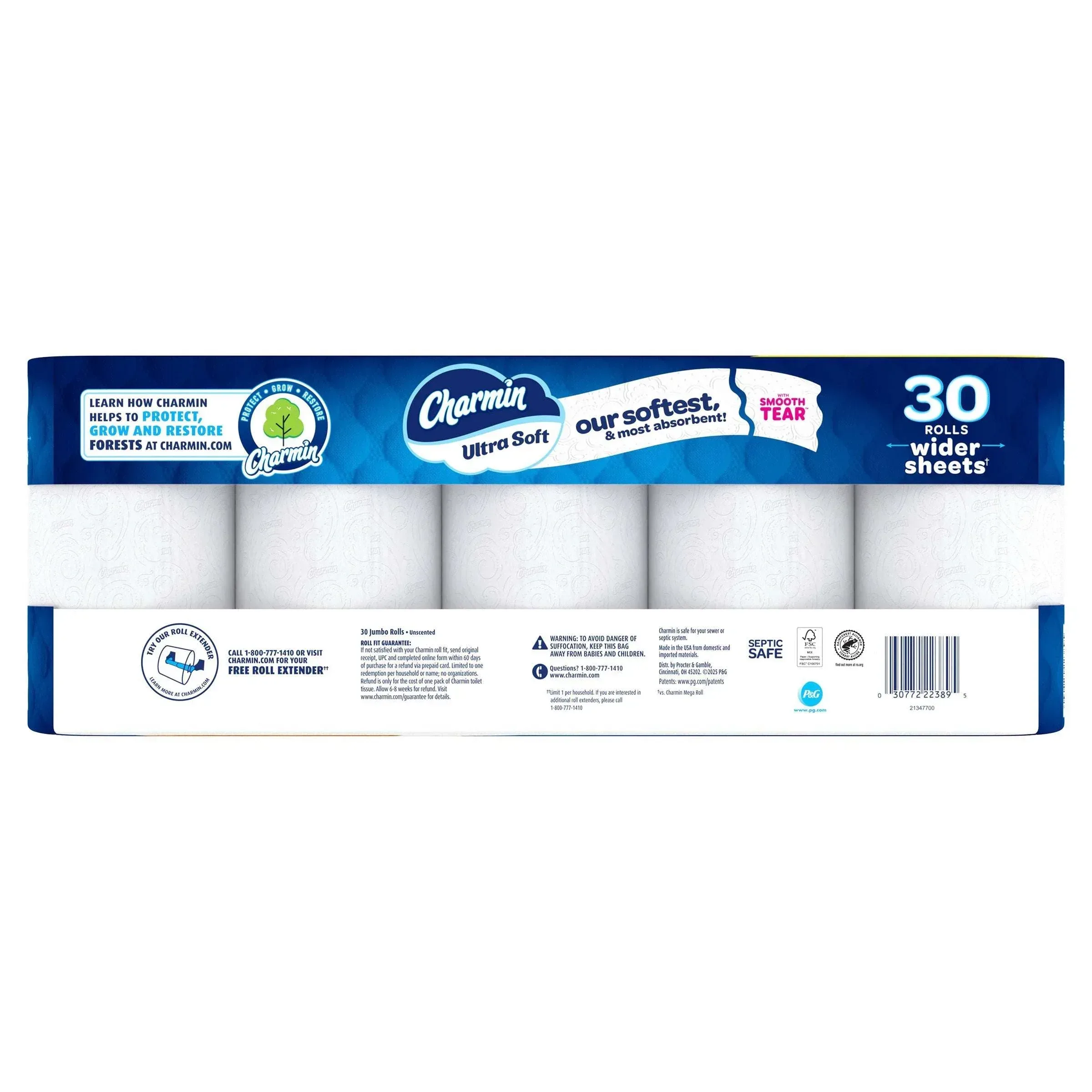 Charmin Ultra Soft Bath Tissue, 2-Ply, 213 Sheets, 30 Rolls - Image 4