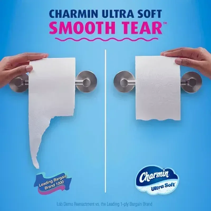 Charmin Ultra Soft Toilet Paper Extra Mega Rolls (231 Sheets/Roll, 32 Rolls) - Image 6