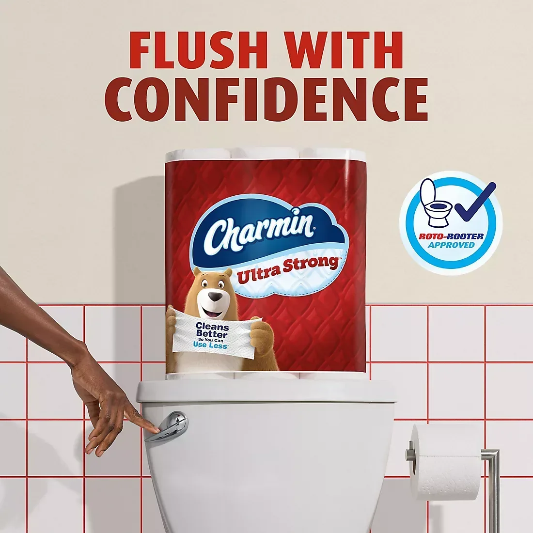 Charmin Ultra Strong Mega XL Toilet Paper, 30 pk./330 sheets per roll - Image 5