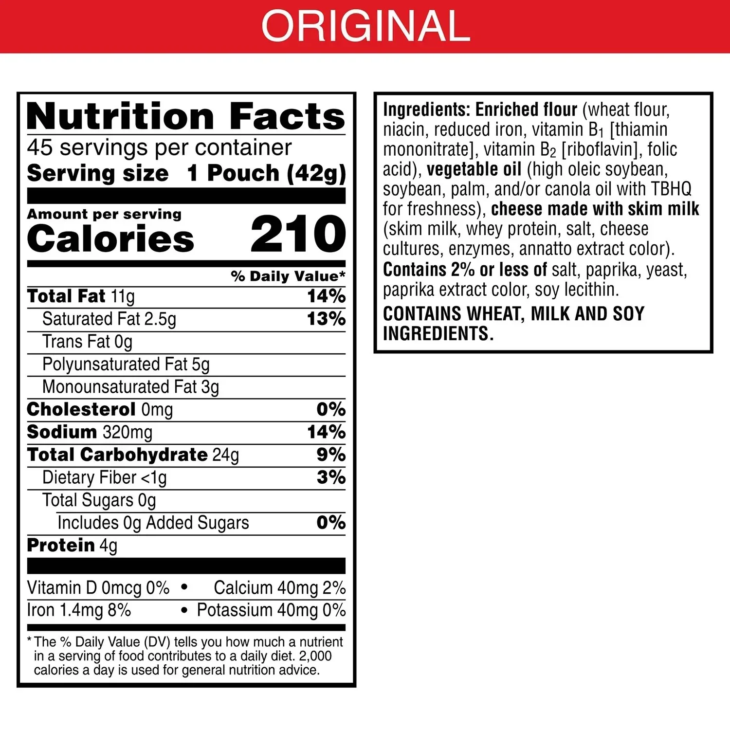 Cheez-It Original Baked Snack Crackers 1.5 oz., 45 pk. - Image 4