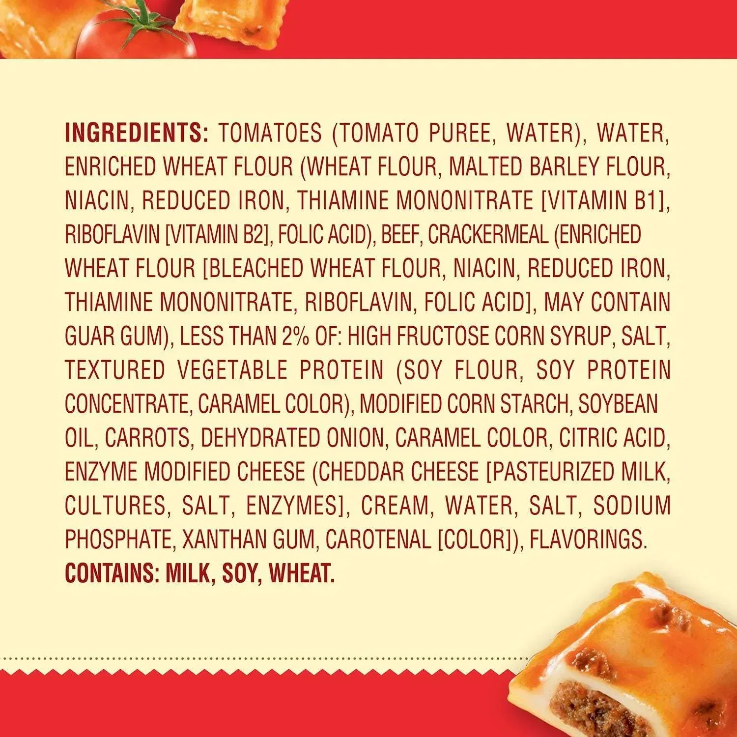 Chef Boyardee Beef Ravioli 15 oz., 12 pk. - Image 3
