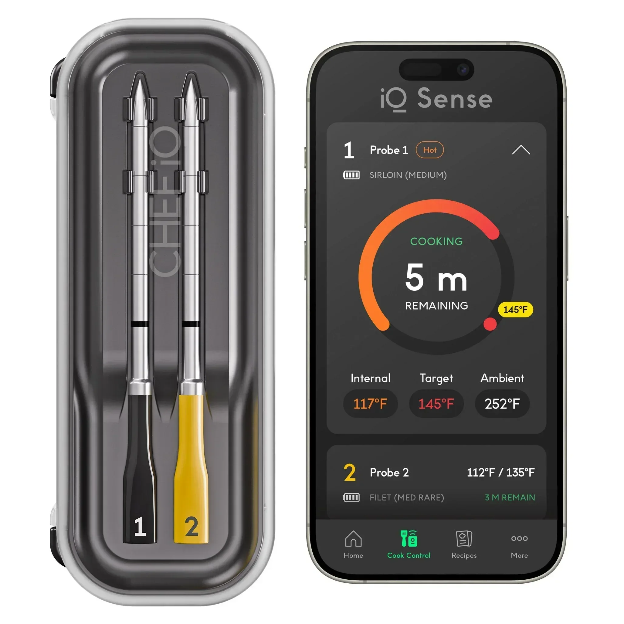 Chef iQ Smart Thermometer and Hub, 2-probe Set - Image 6