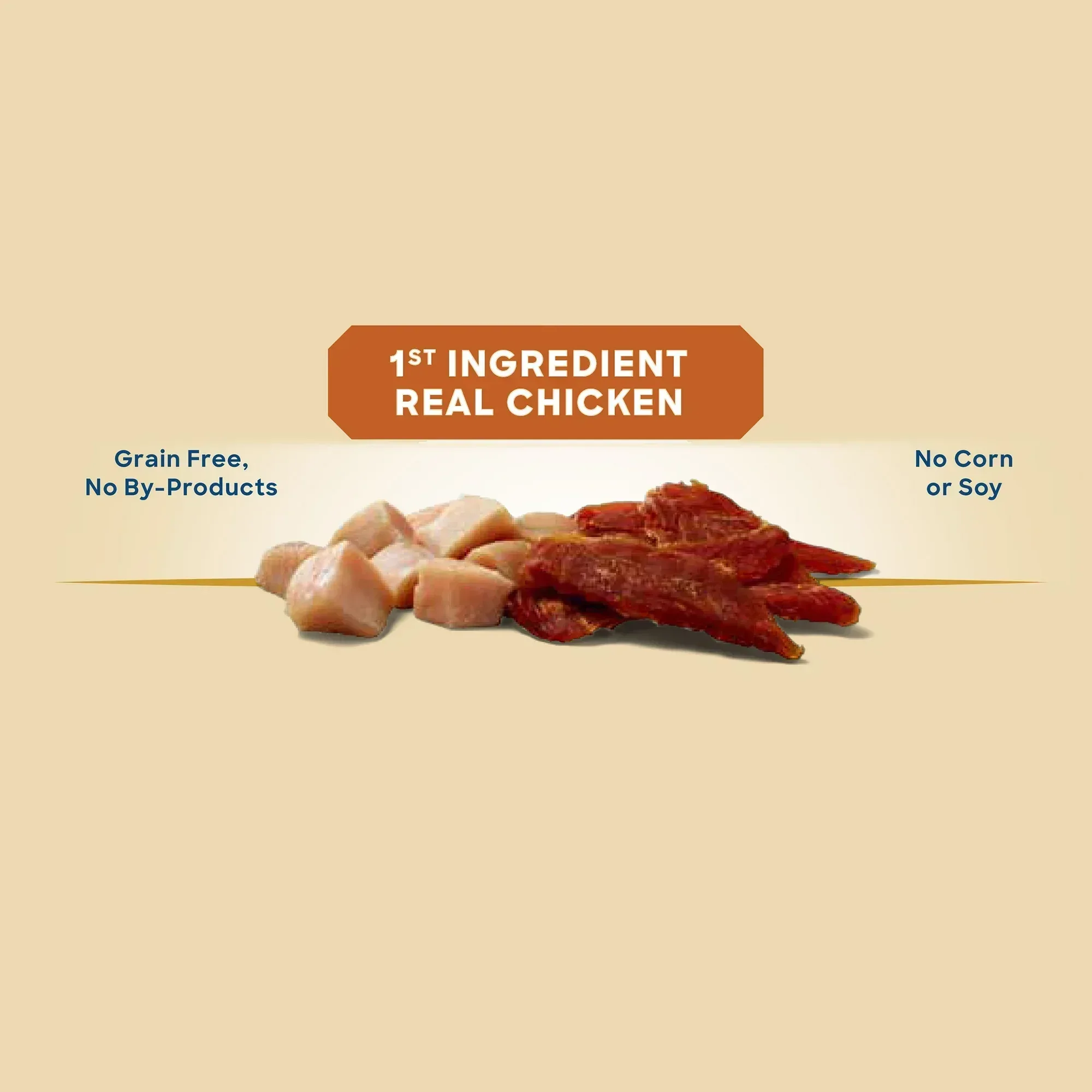 Golden Rewards Chicken Flavor Premium Dry Jerky Treats for All Dogs - Image 4