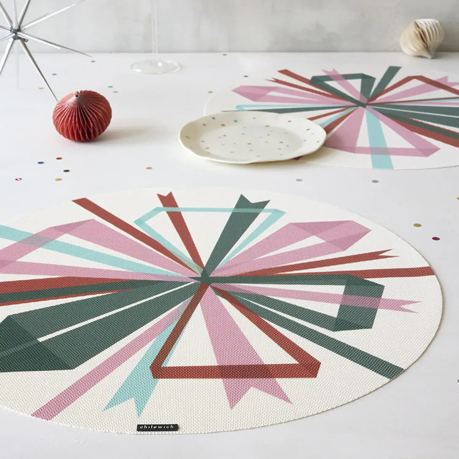 Chilewich Bow Placemat, Juniper - Image 2