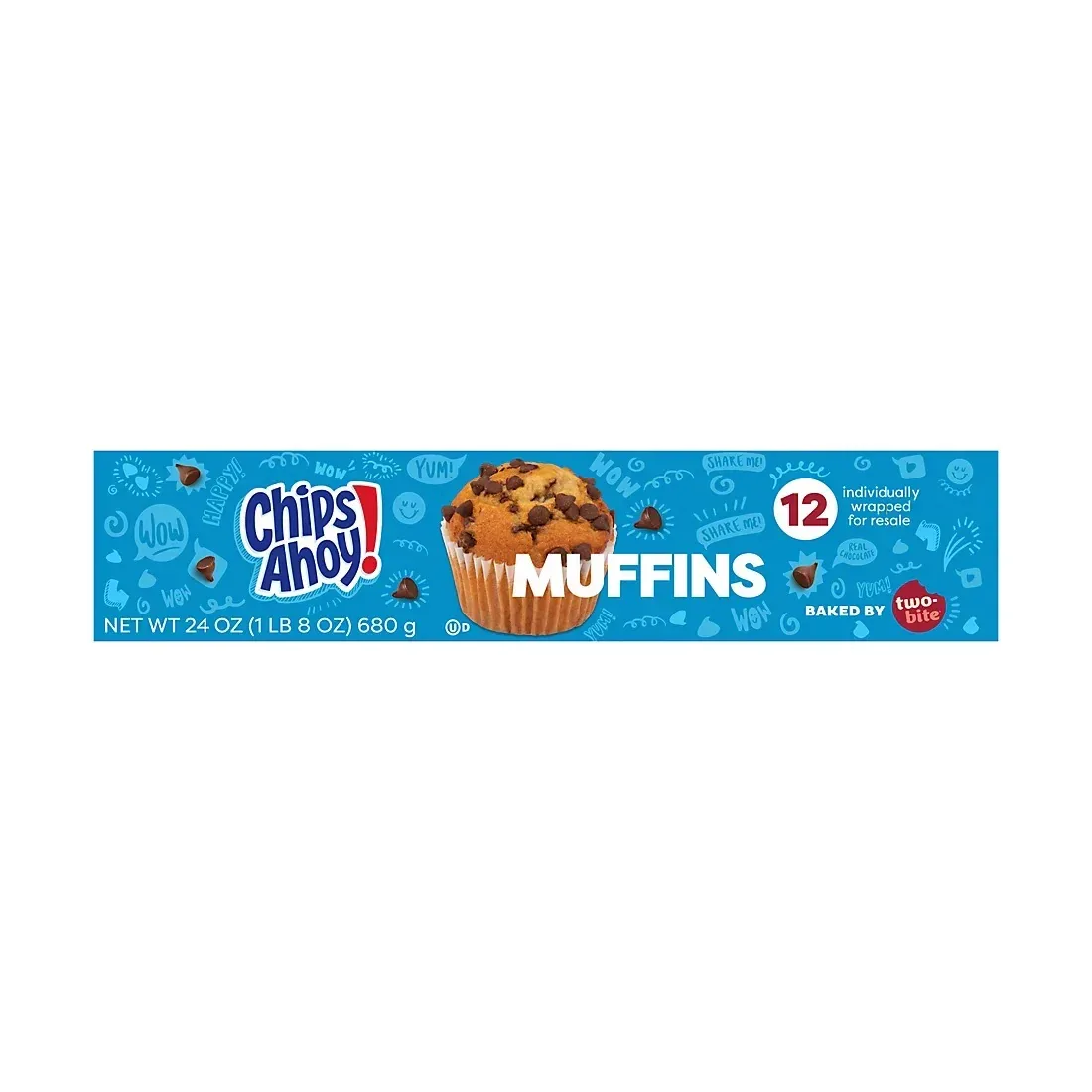 Chips Ahoy Chocolate Chip Muffins, Individually Wrapped, 12 pk./2 oz. - Image 3