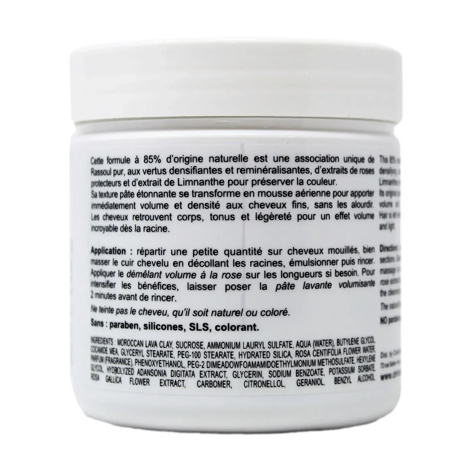 Christophe Robin Cleansing Volume Paste with Pure Rassoul Clay and Rose Extracts, 8.33 fl. oz. - Image 2