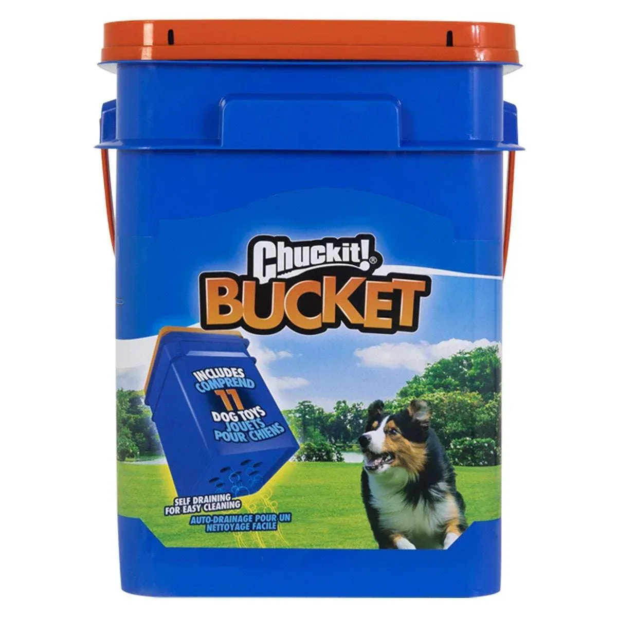 ChuckIt! Bucket Fetch Dog Toys, 11 Assorted Toys - Image 4