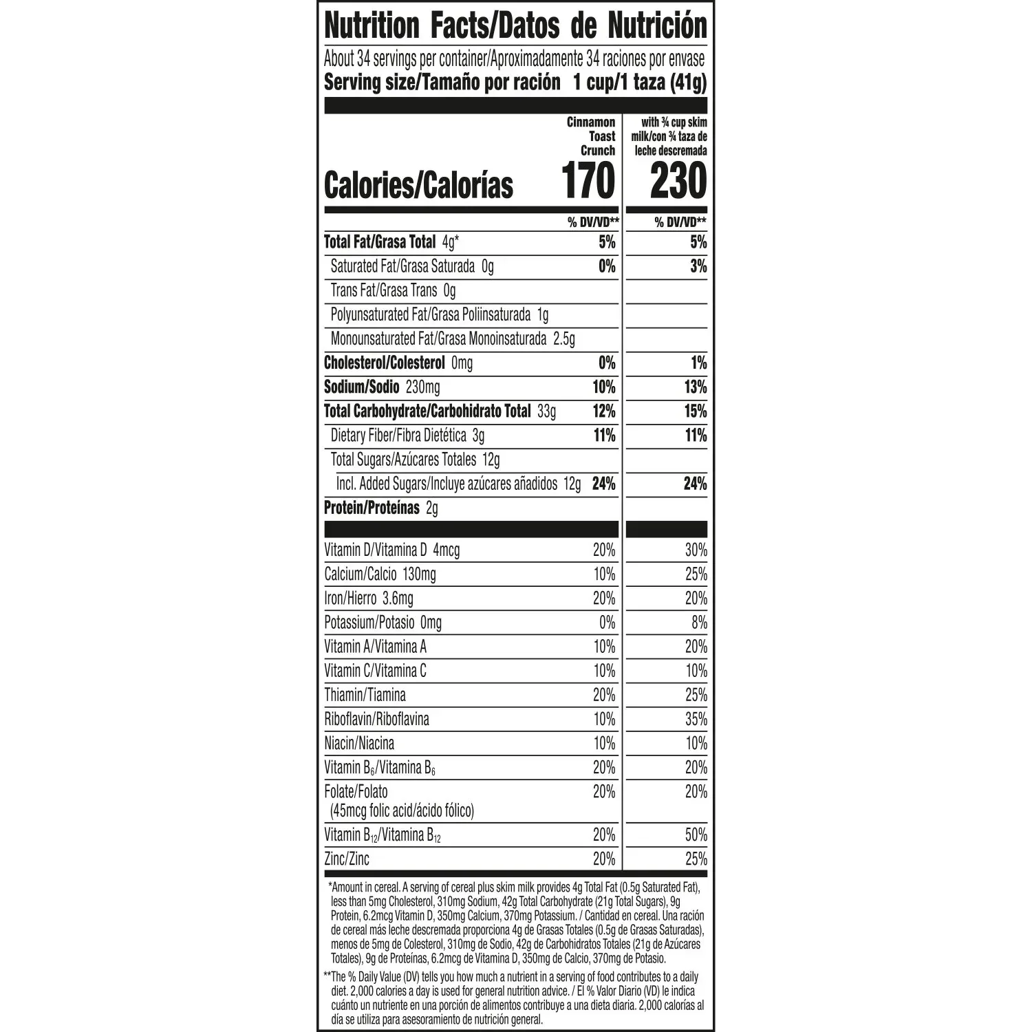 Cinnamon Toast Crunch Cereal, 49.5 oz. - Image 2