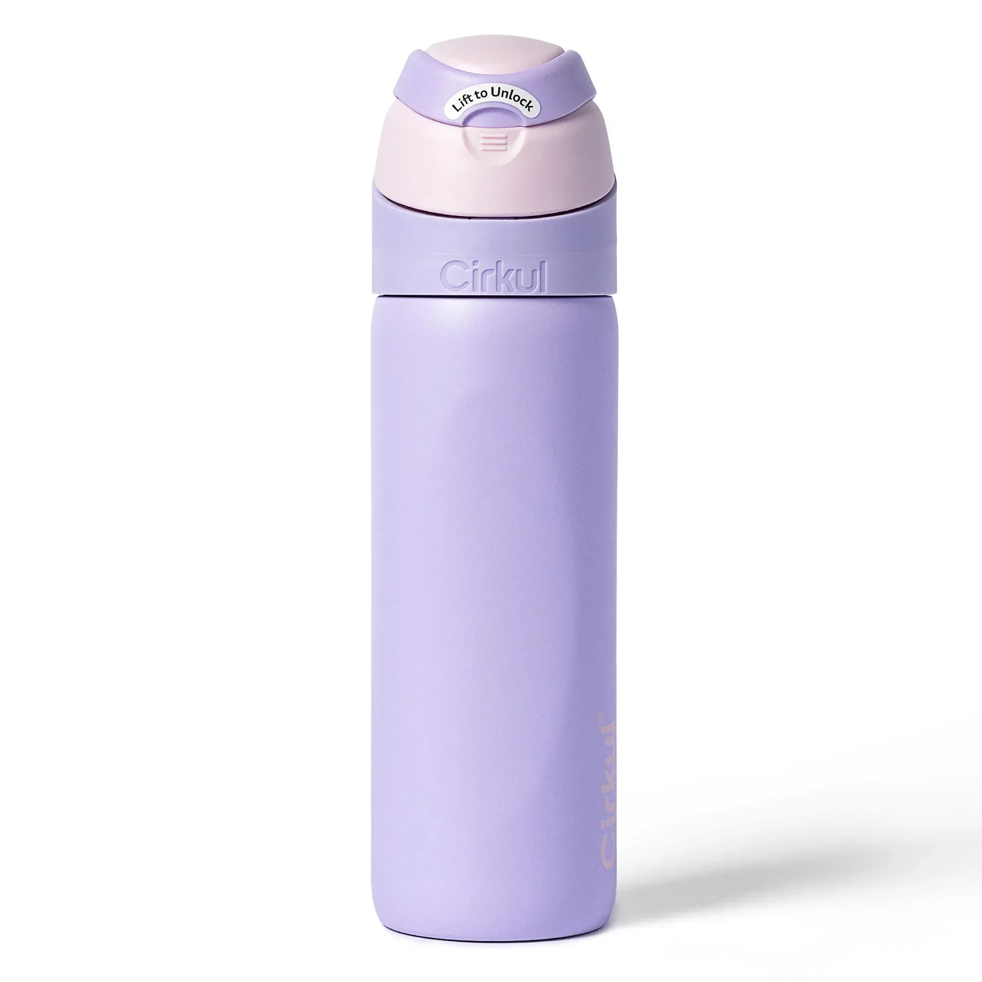Cirkul 26oz StrawSip Flip Water Bottle, Stainless Steel, Double Wall Insulated, Charmed (Coral) - Image 11