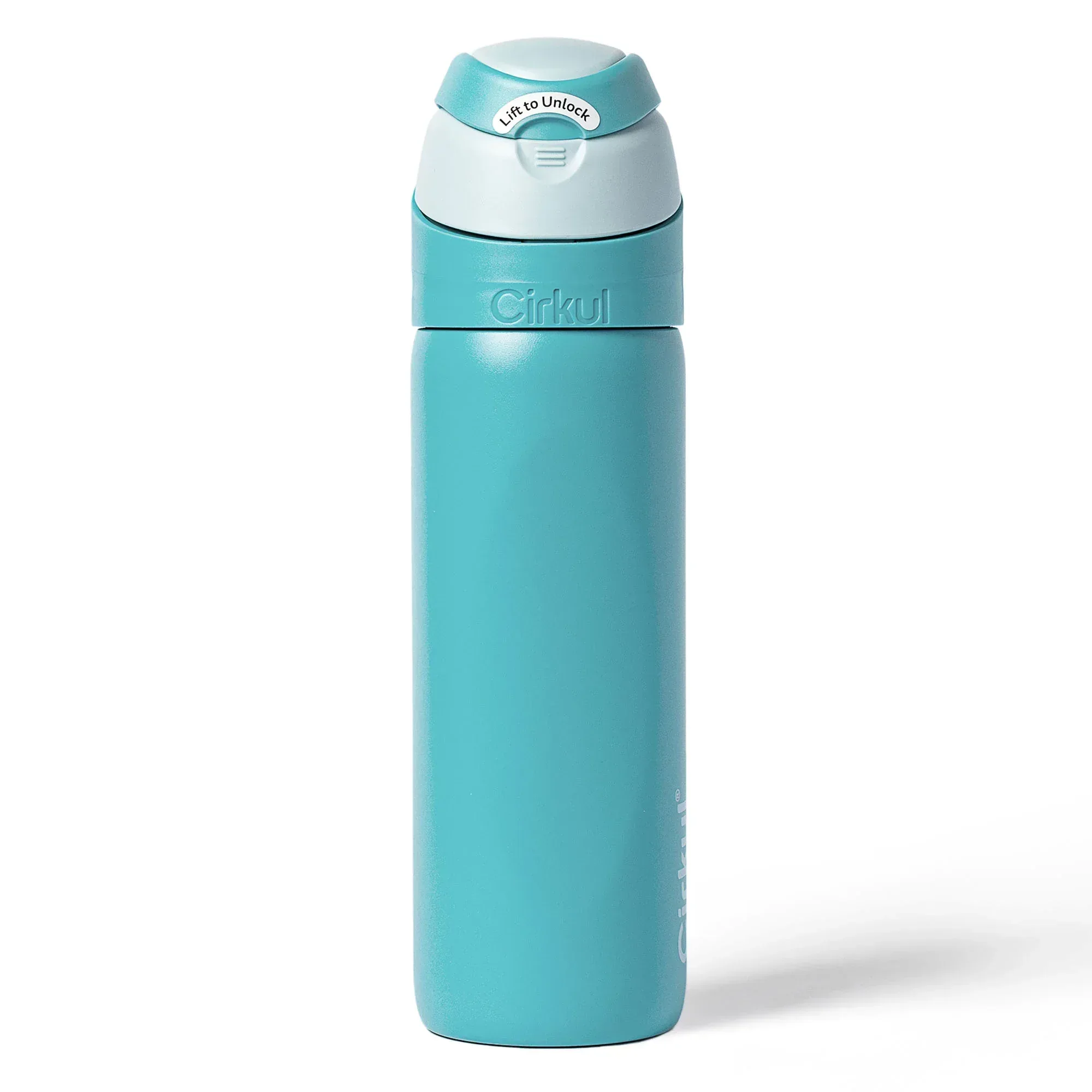Cirkul 26oz StrawSip Flip Water Bottle, Stainless Steel, Double Wall Insulated, Charmed (Coral) - Image 14