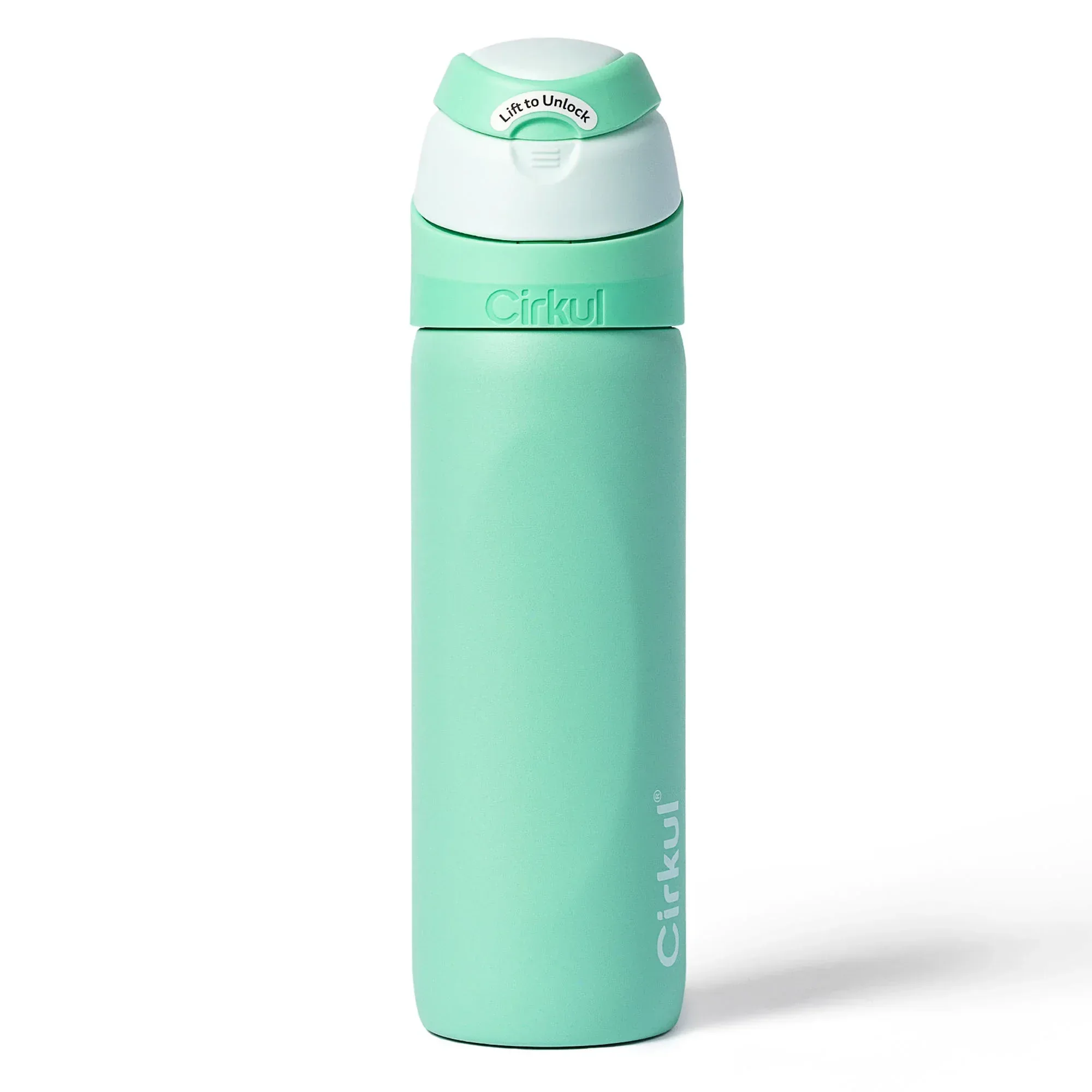 Cirkul 26oz StrawSip Flip Water Bottle, Stainless Steel, Double Wall Insulated, Charmed (Coral) - Image 15