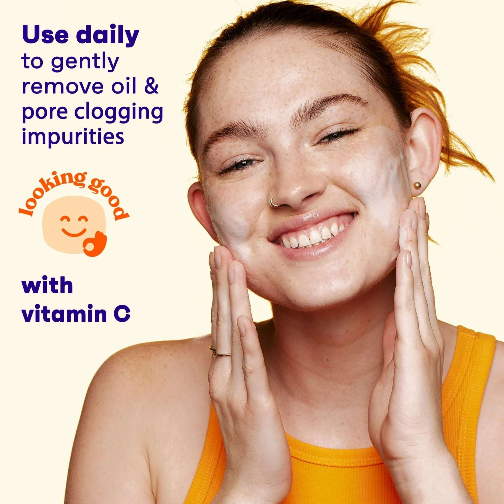 Clean & Clear Morning Burst Oil-Free Gentle Daily Acne Face Wash, 8 fl. oz - Image 4