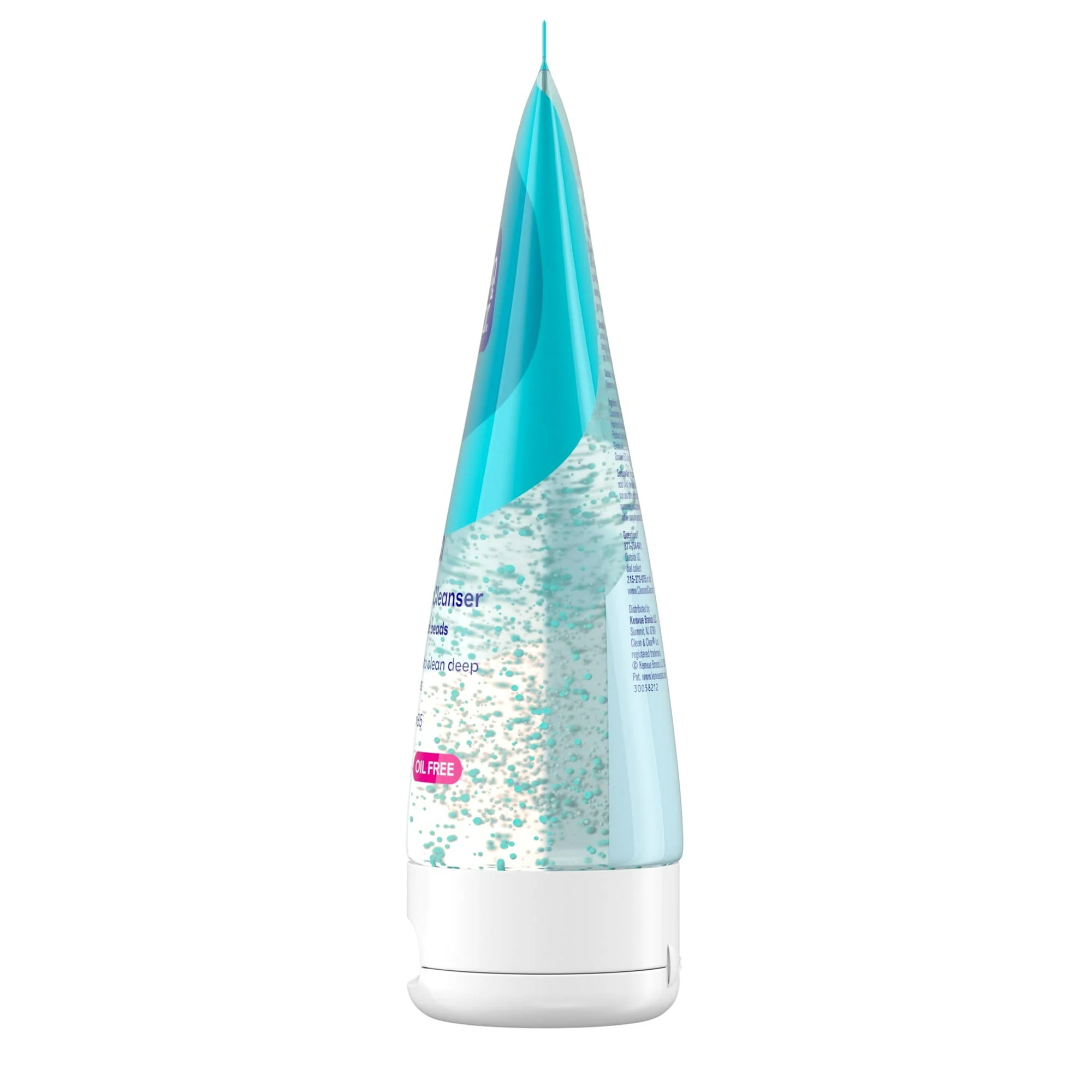 Clean Clear Oil-Free Deep Action Exfoliating Acne Face Wash, Facial Cleanser, 7oz - Image 4