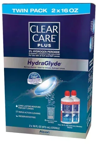 Clear Care Plus Contact Lens Solution, 2 pk./16 oz. - Image 2