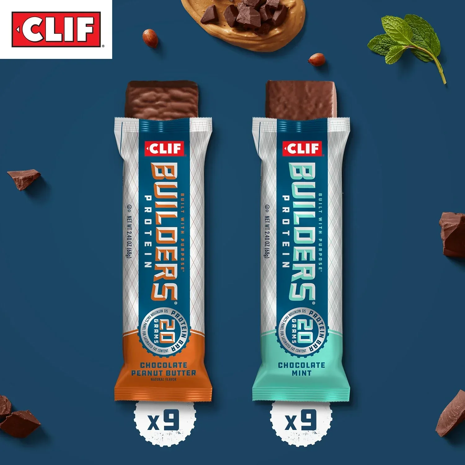 CLIF BUILDERS Gluten Free Protein Bars, Variety Pack, 18 pk. - Image 4