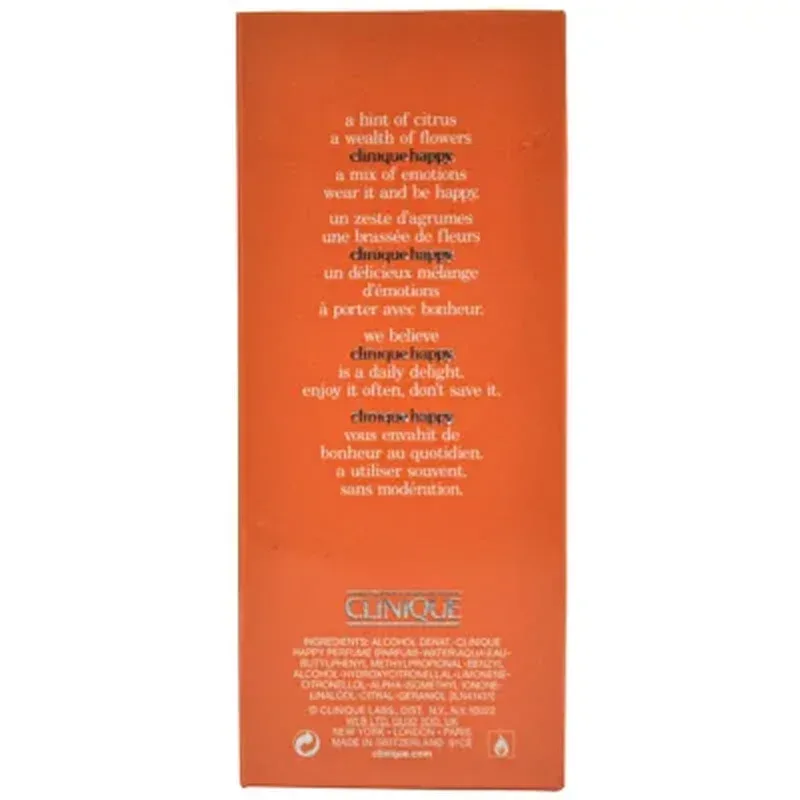 Clinique Happy Eau De Parfum, 3.4 Fl Oz - Image 2