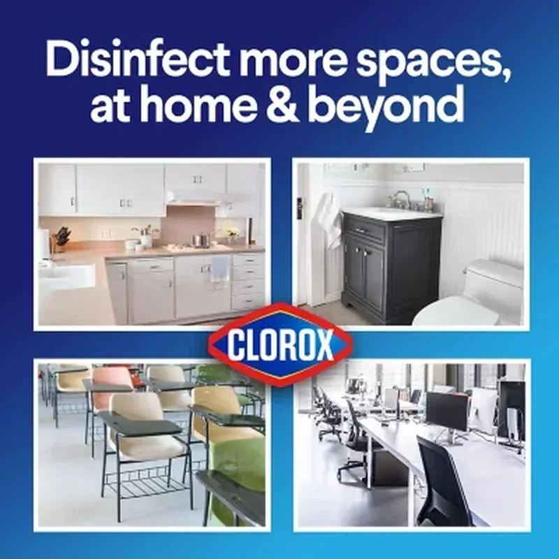 Clorox Disinfecting Bleach-Free Cleaning Wipes, Variety Pack (85 Wipes/Pk., 5 Pk.) - Image 6