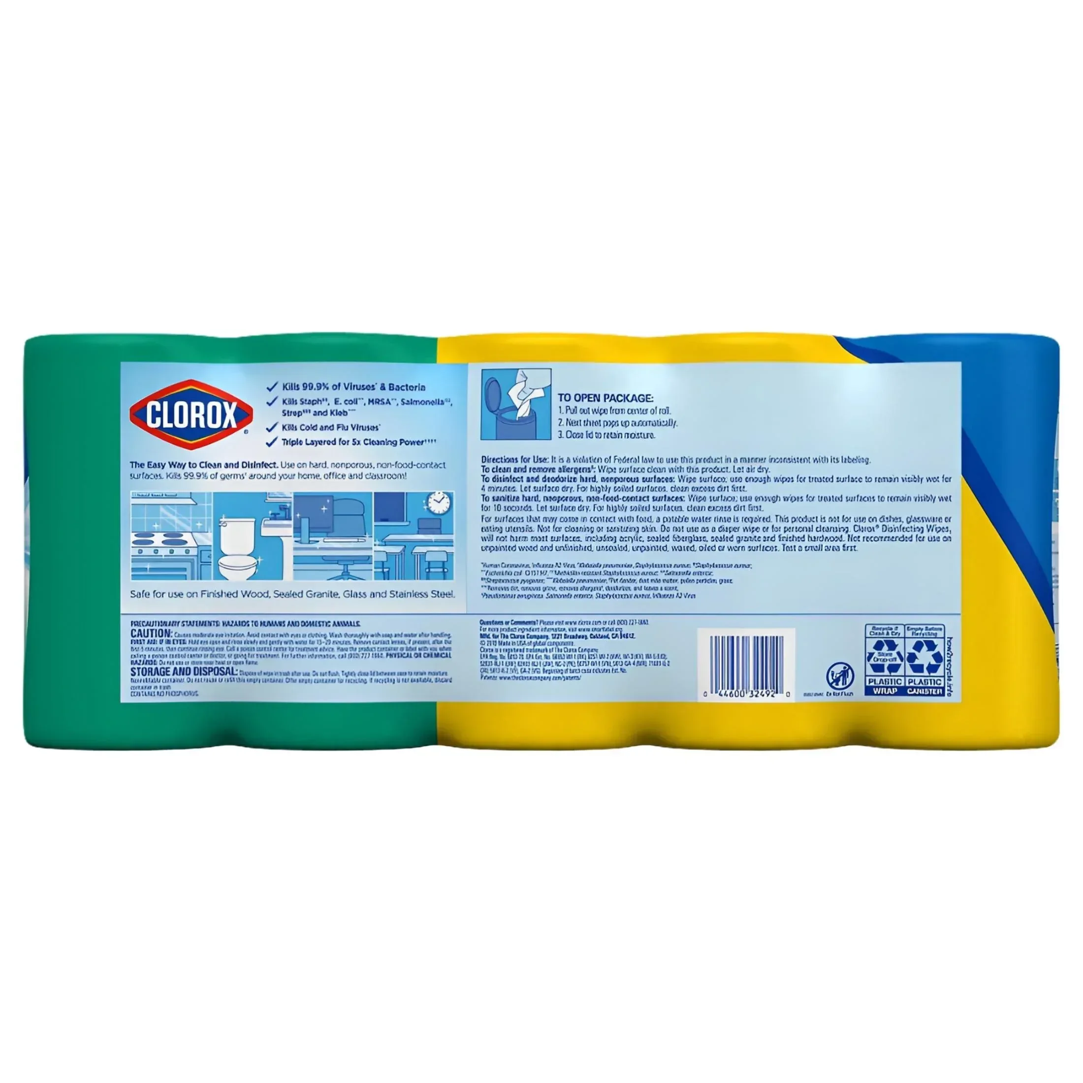 Clorox Disinfecting Wipes Value Pack, 85 ct./5 pk. - Image 2
