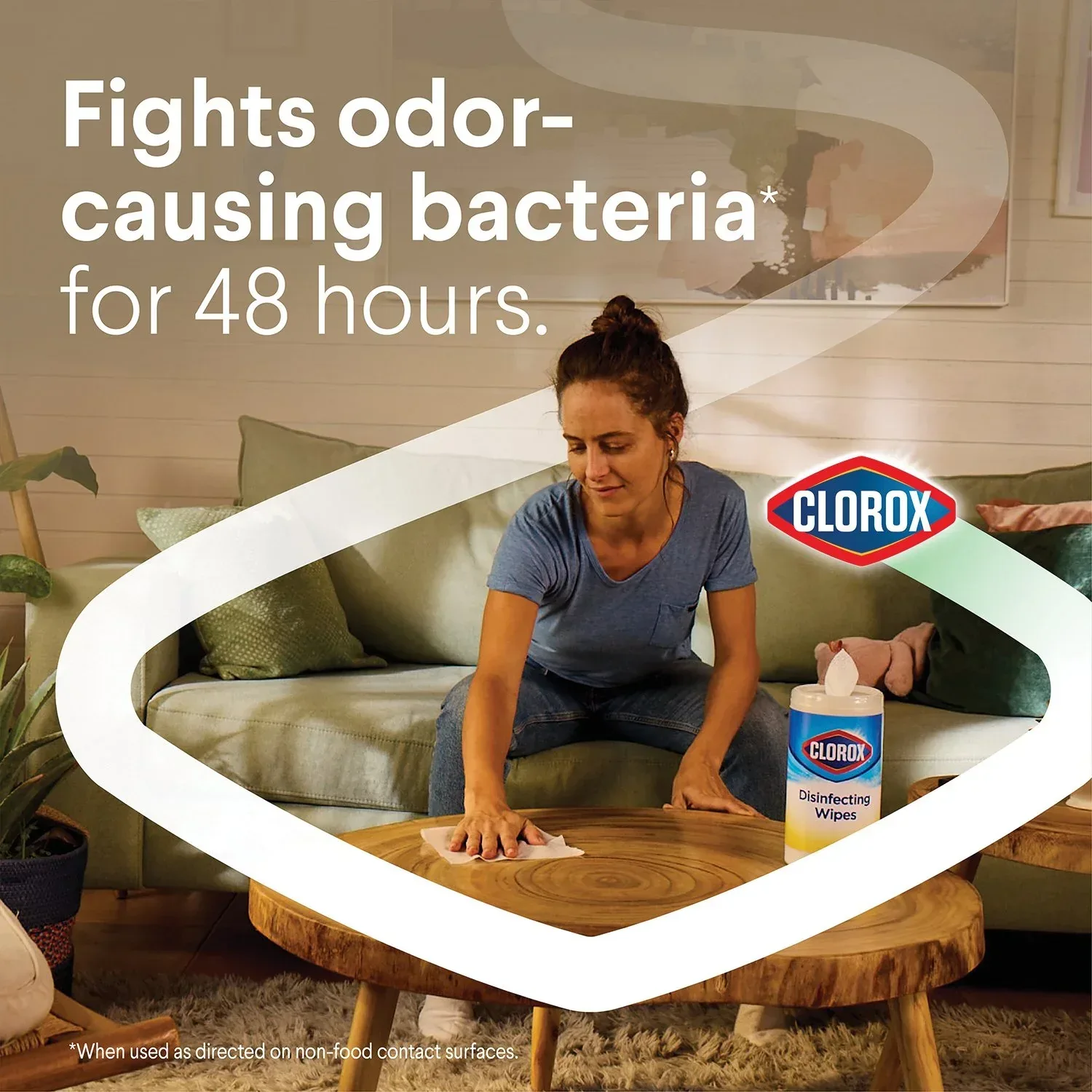 Clorox Disinfecting Wipes, Variety Pack, Fresh Scent and Crisp Lemon, 5 pack ct., 425 wipes total - Image 4
