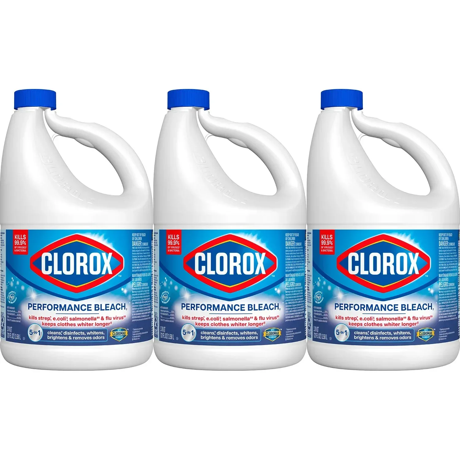 Clorox Performance Bleach, 3 ct., 363 fl. oz. - Image 13
