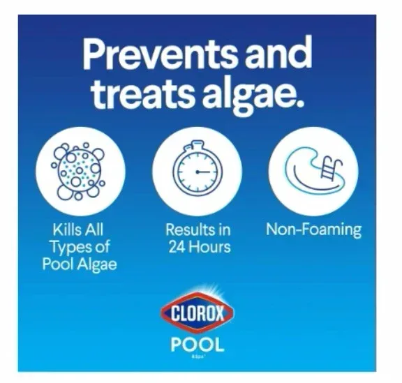 Clorox Pool&Spa Awesome Algaecide for Treating Pool Algae, 32 oz - Image 6