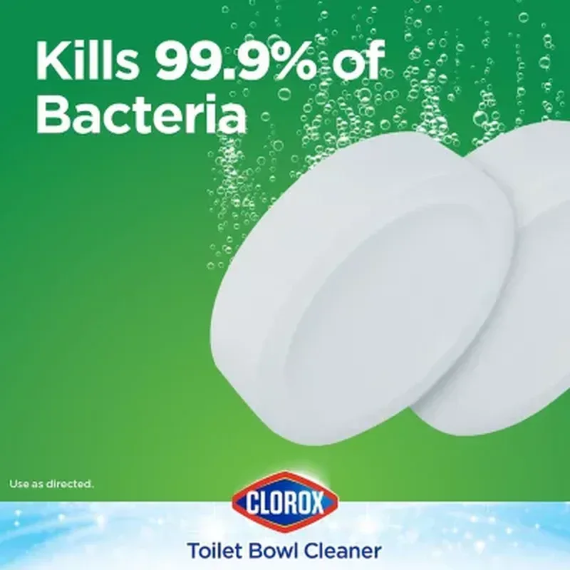 Clorox Ultra Clean Toilet Bowl Cleaner Tablets with Bleach (3.5 Oz. Tablets, 6 Ct.) - Image 2