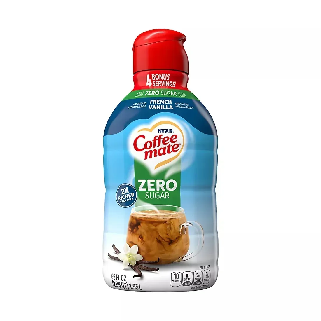 Coffee-Mate Sugar Free French Vanilla, 66 fl. oz.