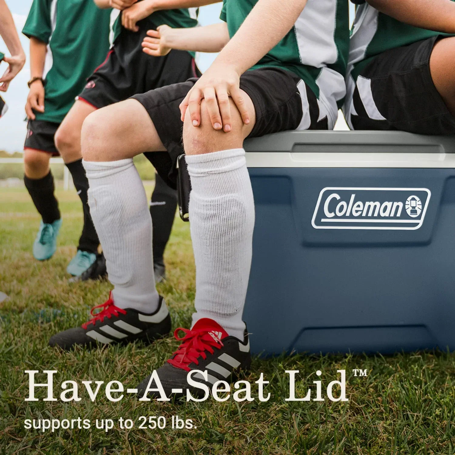 Coleman 52 qt Hard Sized Cooler / Ice Chest, 316 Series, Lakeside Blue - Image 5