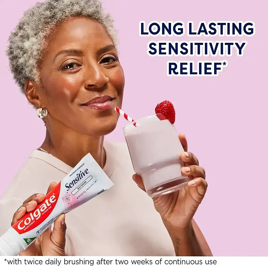 Colgate Sensitive Whitening Toothpaste, Cavity Protection Mint Toothpaste Gel, 4 pk./6 oz - Image 5