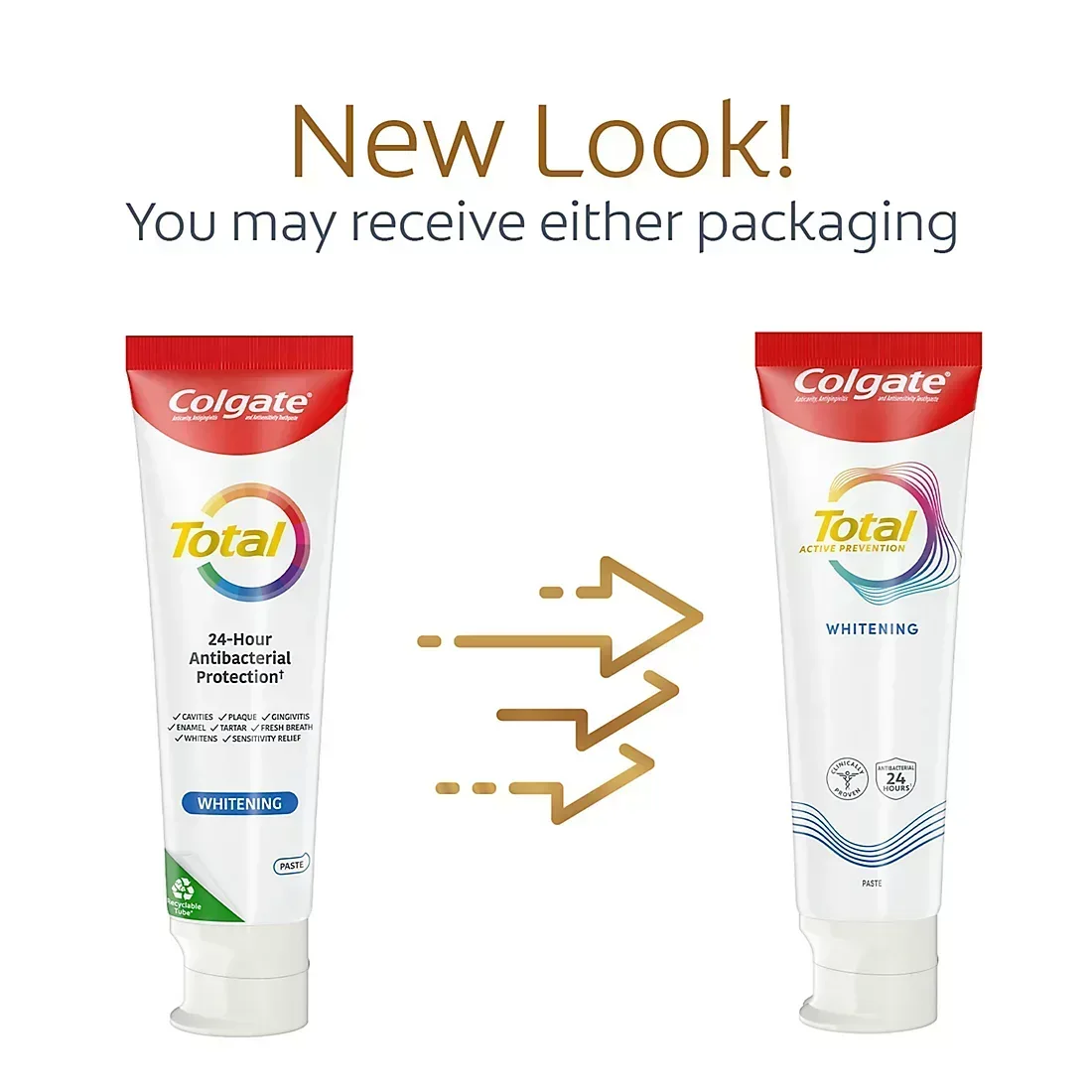 Colgate Total Active Prevention Whitening Toothpaste, Mint, 5 pk./6.0 oz. - Image 4