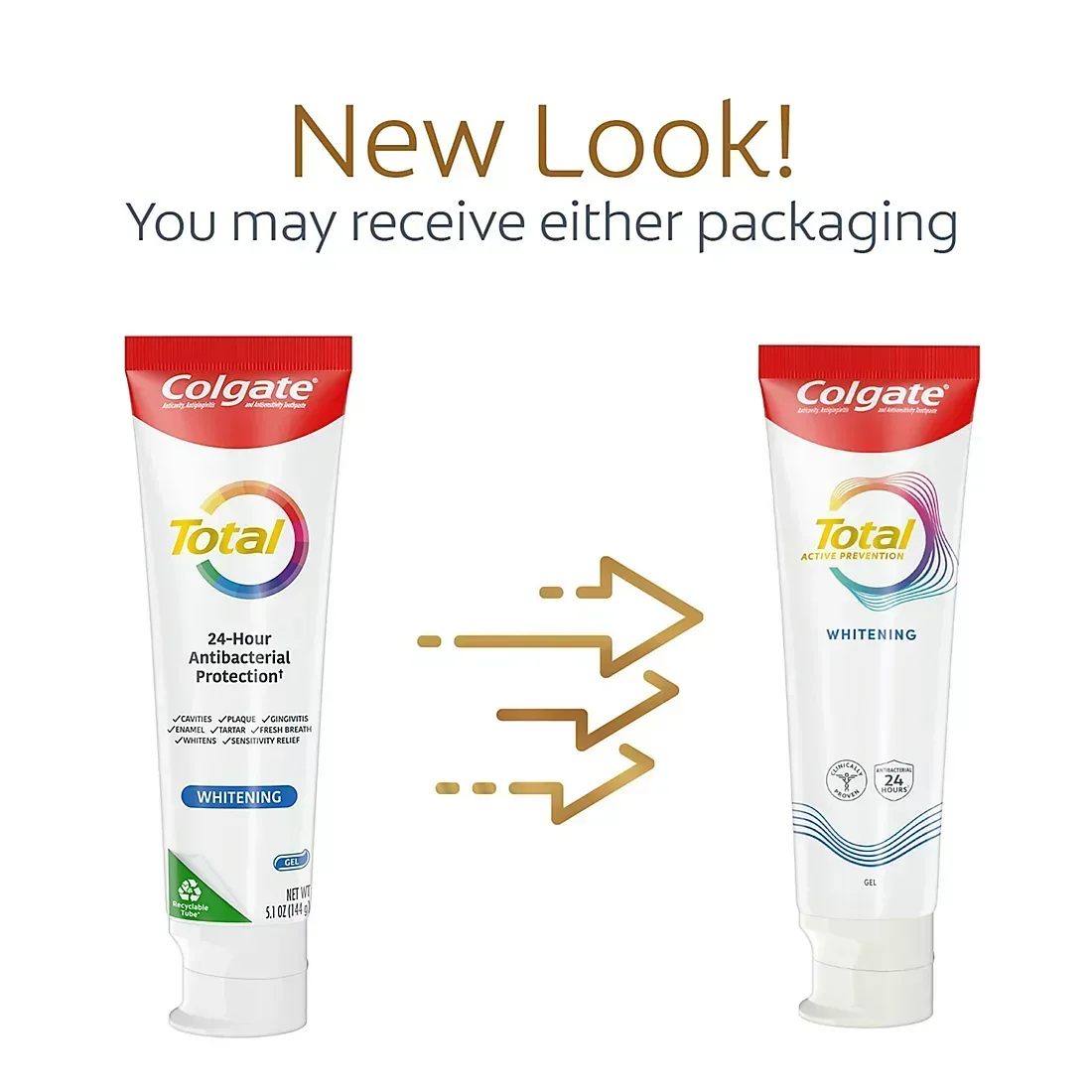 Colgate Total Whitening Gel Toothpaste, 5 pk./6 oz. - Image 5