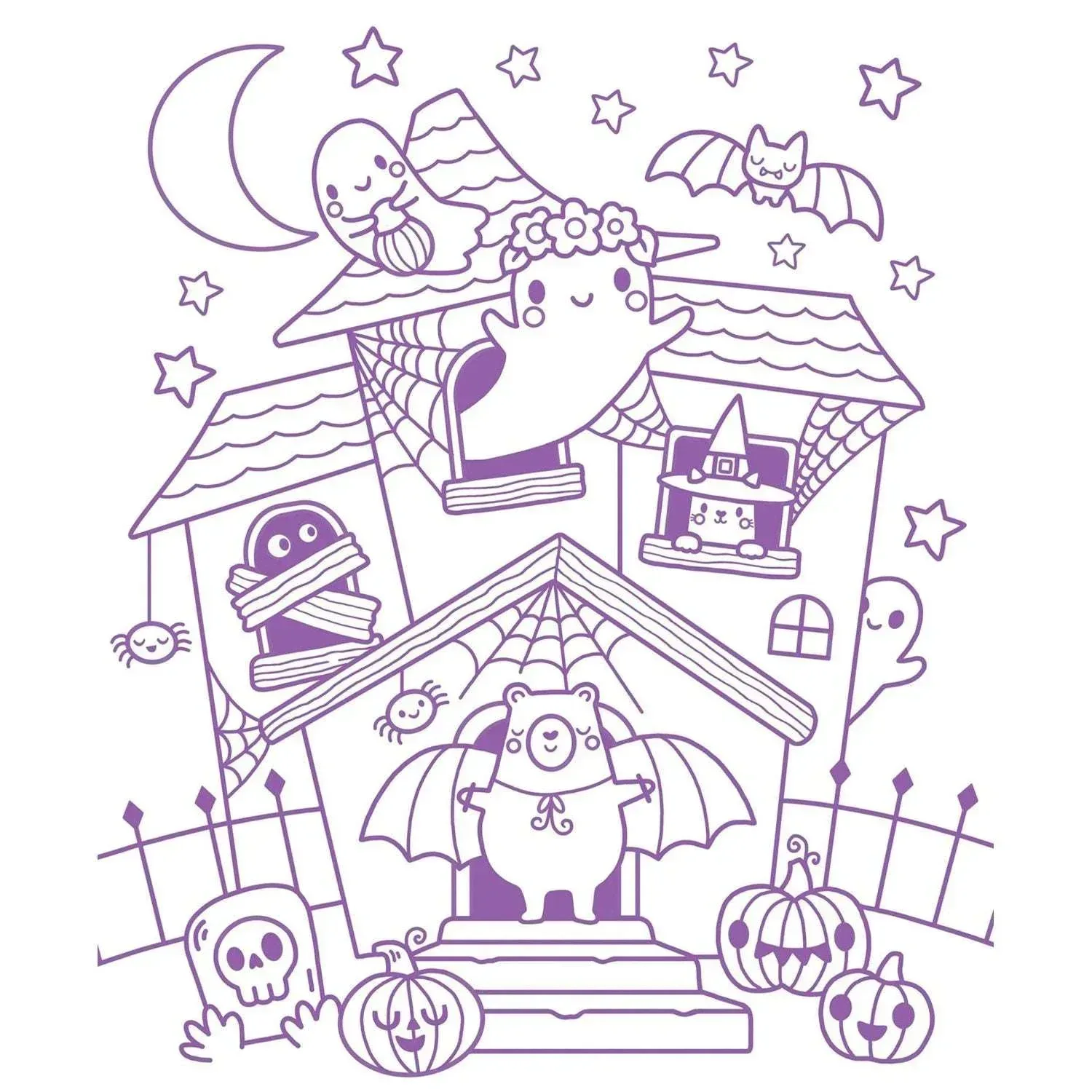 ColorWorld: Spooky Sweet Halloween, Mixed Media - Image 9