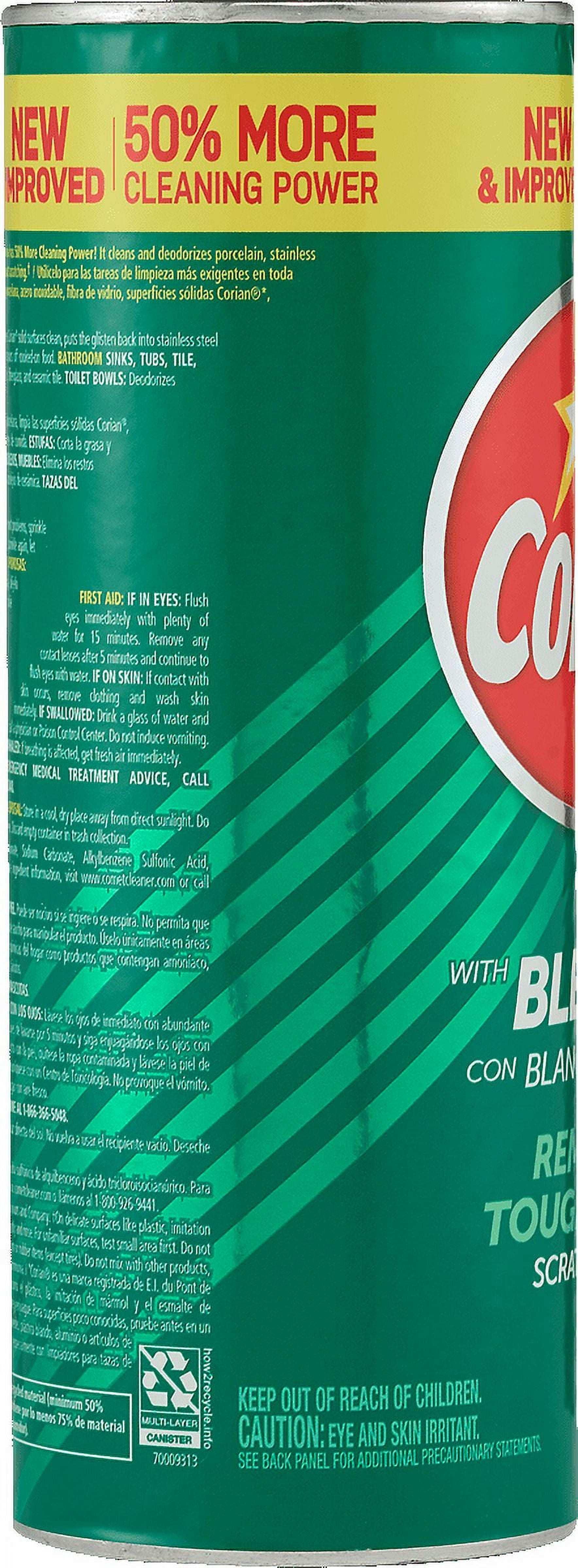 Comet Multipurpose Cleaning Powder with Bleach, 21 oz - Image 4