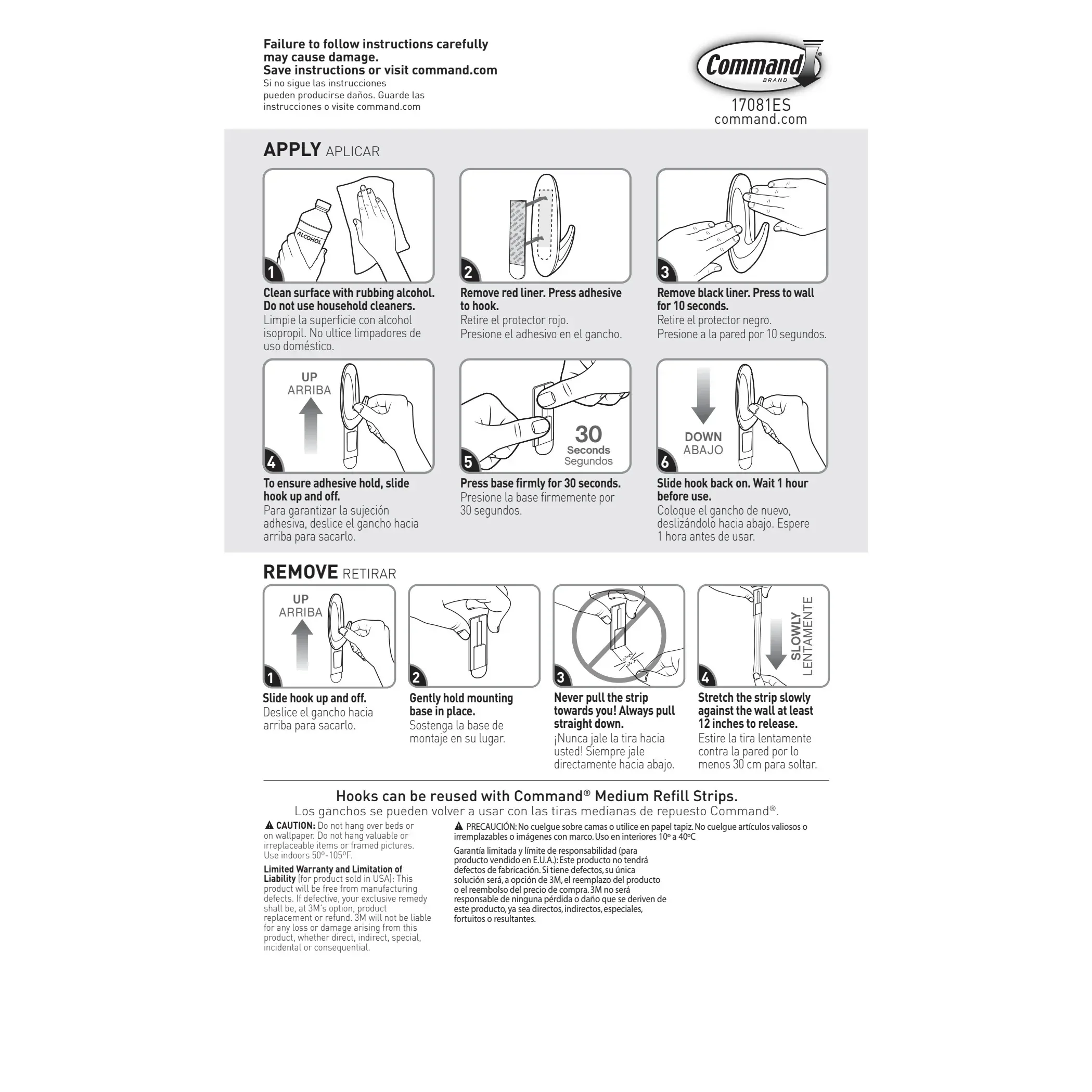 Command Medium Designer Hooks, White, 2 Wall Hooks - Image 8