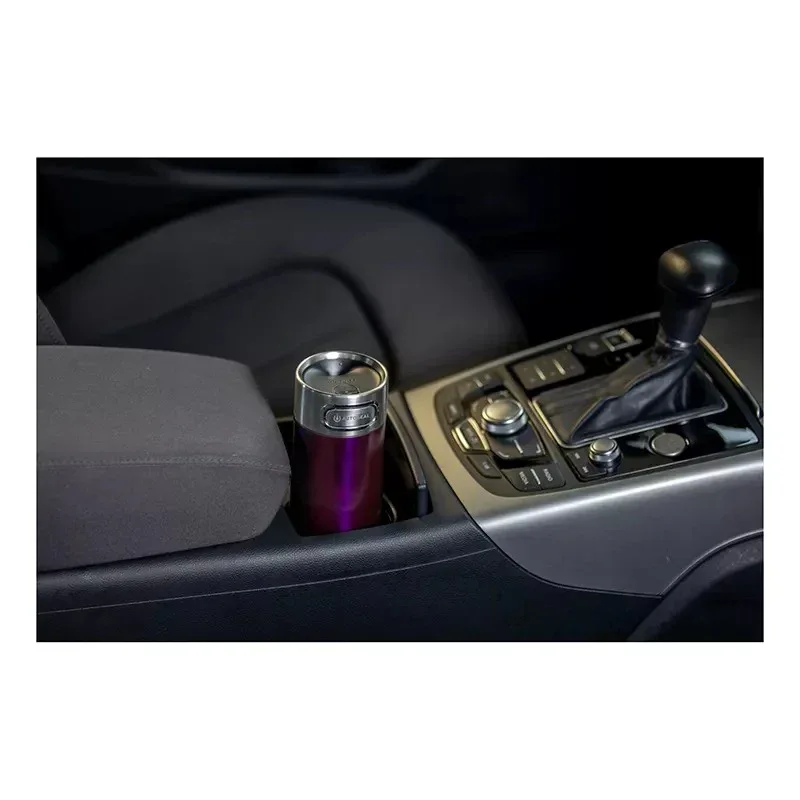 Contigo Luxe 14 oz. Travel Mug, 2 pk. - Dark Plum and Stainless Steel - Image 7