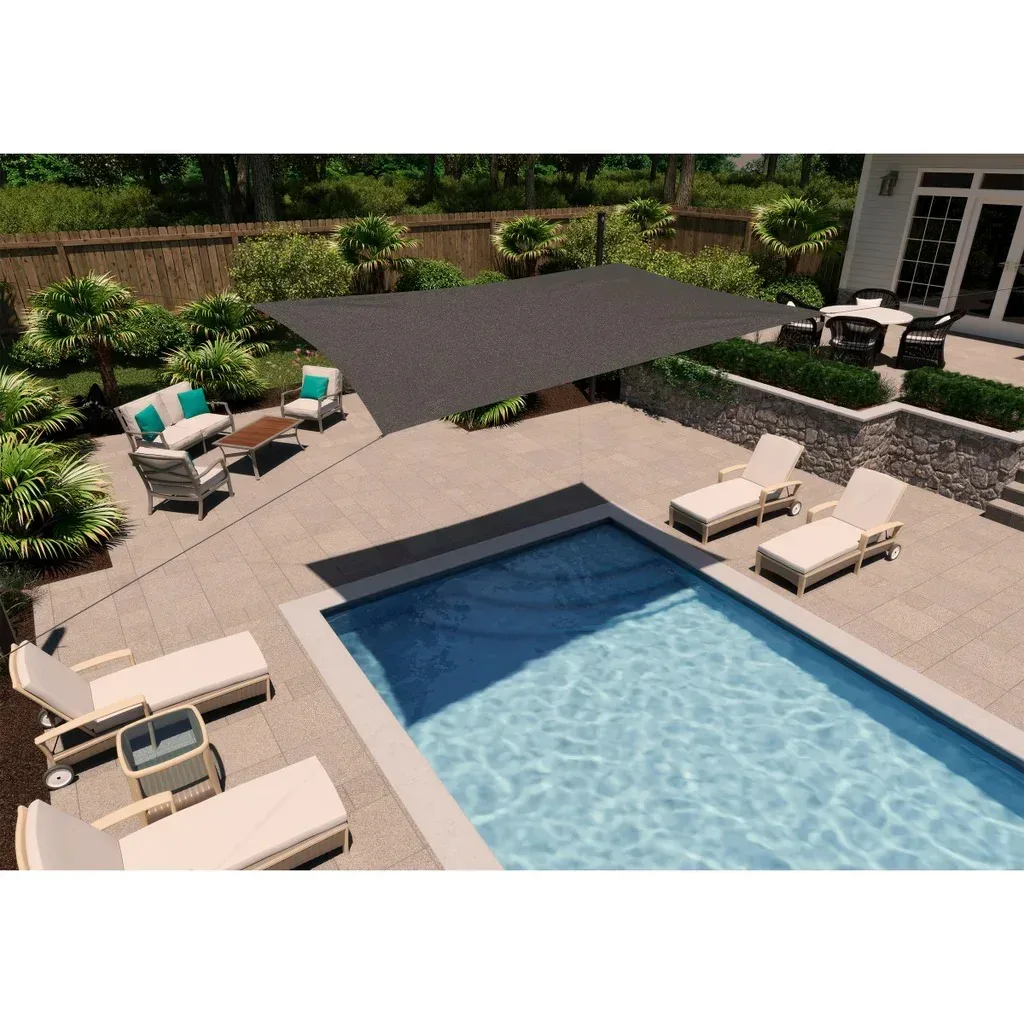Coolaroo 13' x 7' Rectangle Shade Sail - Image 9