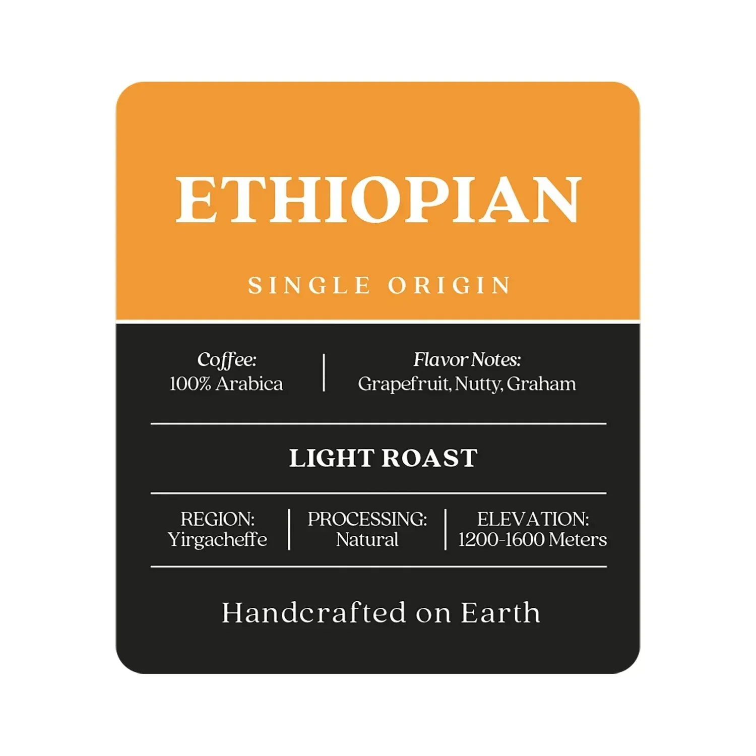 Copper Moon Coffee Light Roast Whole Bean Coffee, Ethiopian Blend, 32 oz. - Image 3