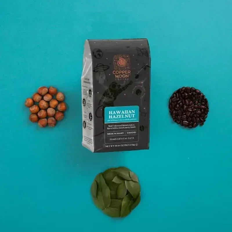 Copper Moon World Coffee, Hawaiian Hazelnut (40 Oz.) - Image 6