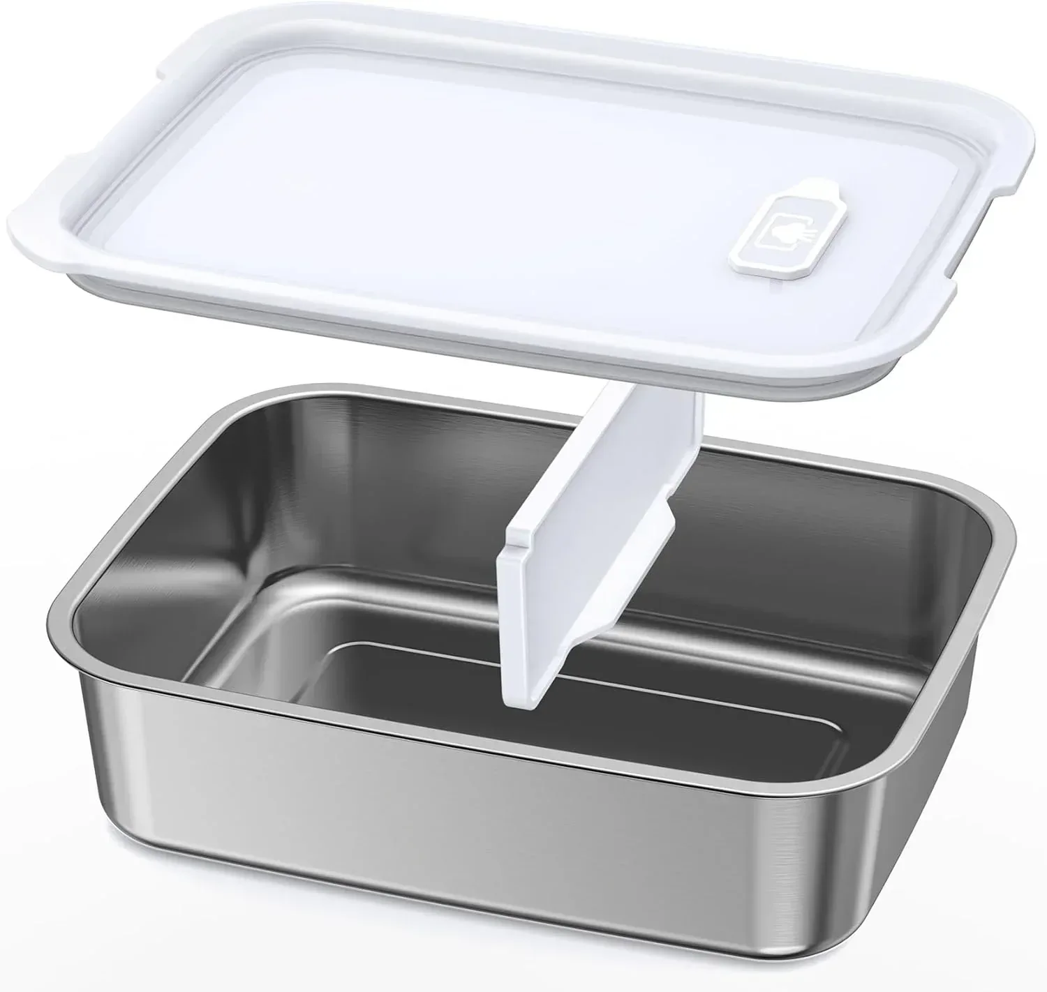Cordless Electric Lunch Box, Heated Lunch Box Battery Powered with Automatic Scheduled Heating, 5.5 Cups Capacity, with Removable Tray Divider, Dishwasher Safe, for Hot Meals Anywhere - Image 19