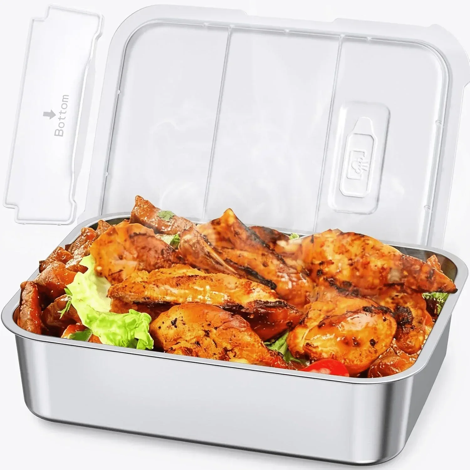 Cordless Electric Lunch Box, Heated Lunch Box Battery Powered with Automatic Scheduled Heating, 5.5 Cups Capacity, with Removable Tray Divider, Dishwasher Safe, for Hot Meals Anywhere - Image 23