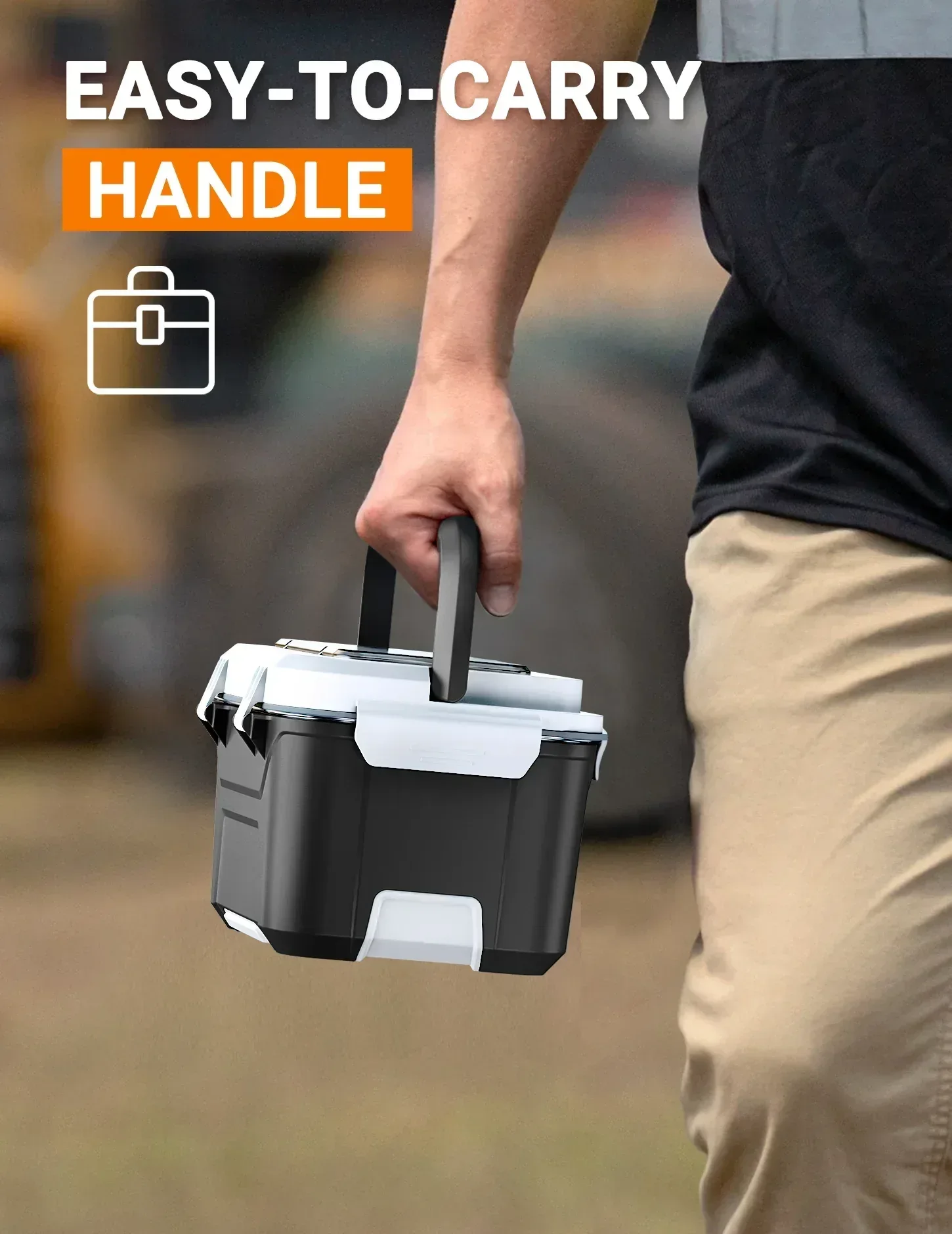 Cordless Electric Lunch Box, Heated Lunch Box Battery Powered with Automatic Scheduled Heating, 5.5 Cups Capacity, with Removable Tray Divider, Dishwasher Safe, for Hot Meals Anywhere - Image 8