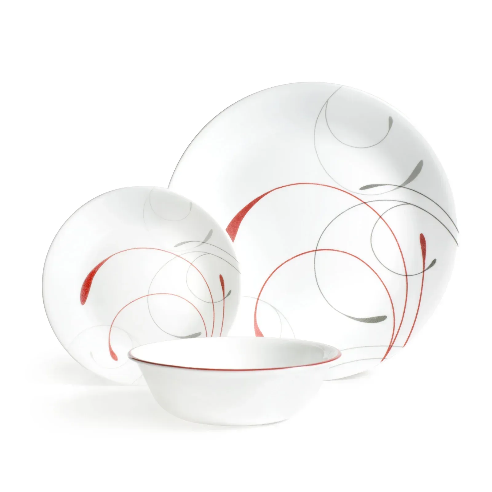 Corelle Splendor 12-Piece Glass Dinnerware Set (Service for 4) - Image 10
