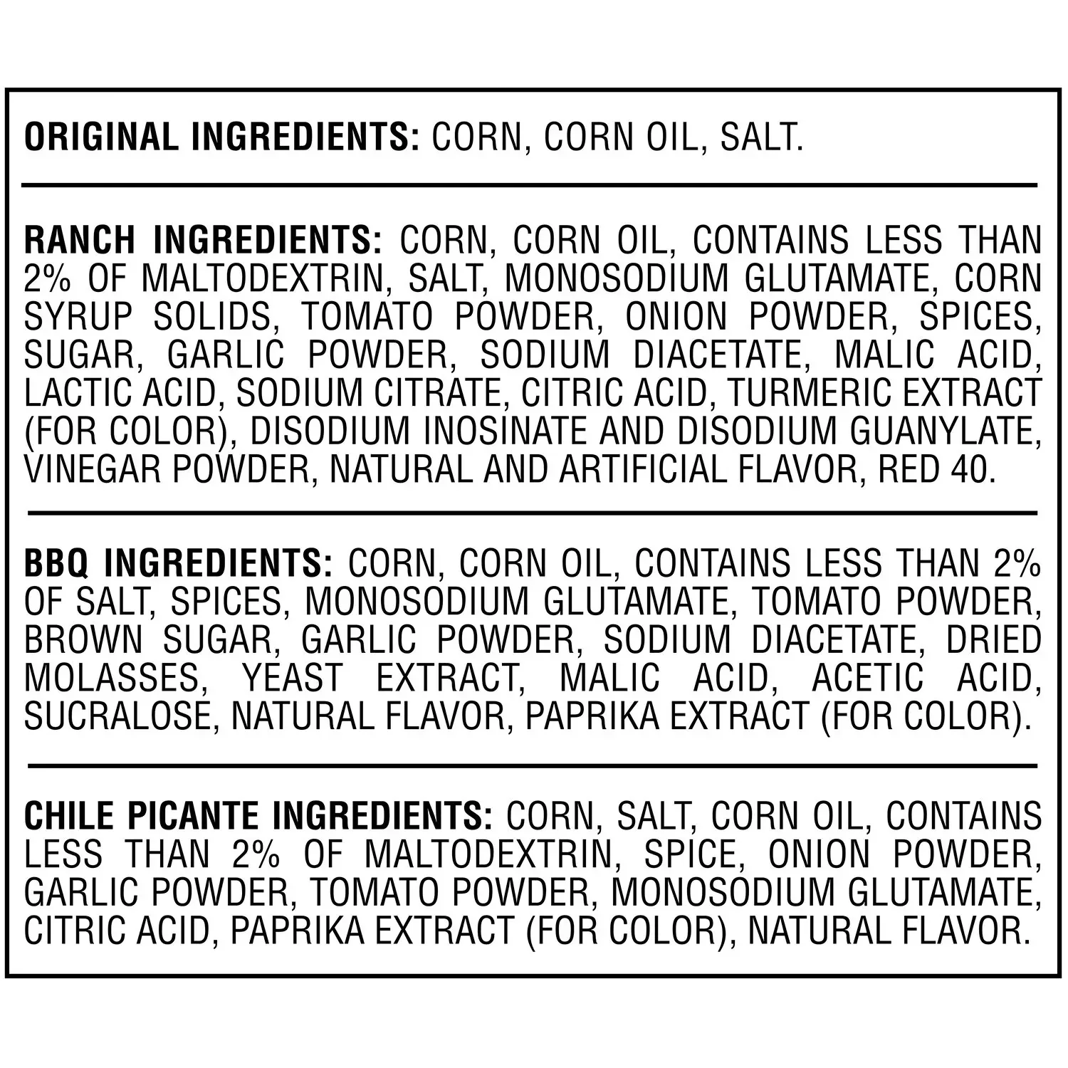 Corn Nuts Crunchy Corn Snacks, Variety Pack, 1.7 oz., 24 pk. - Image 3